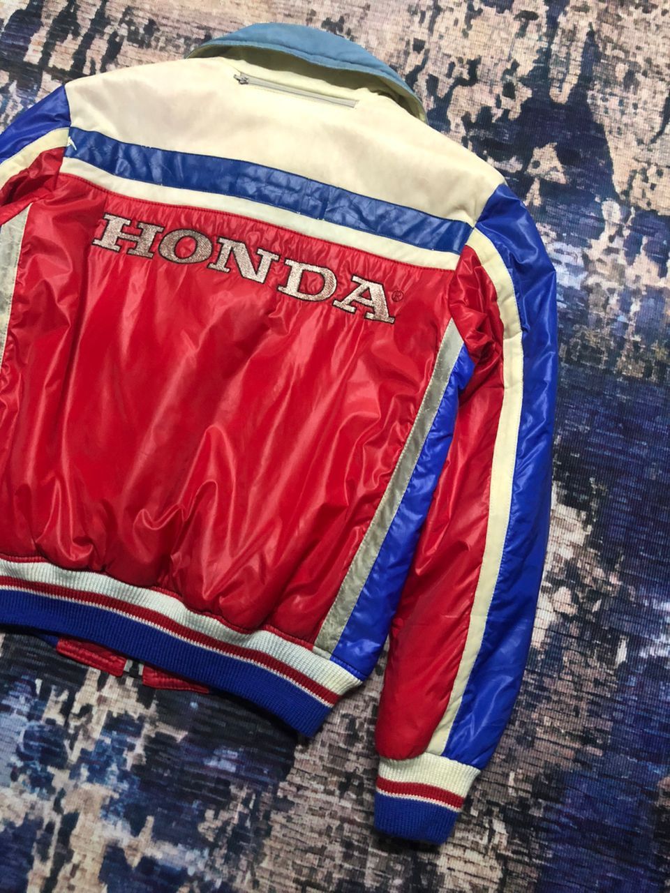 Honda Vintage 90s Honda Racing Team Puffer Jacket Size US M / EU 48-50 / 2 - 7 Thumbnail