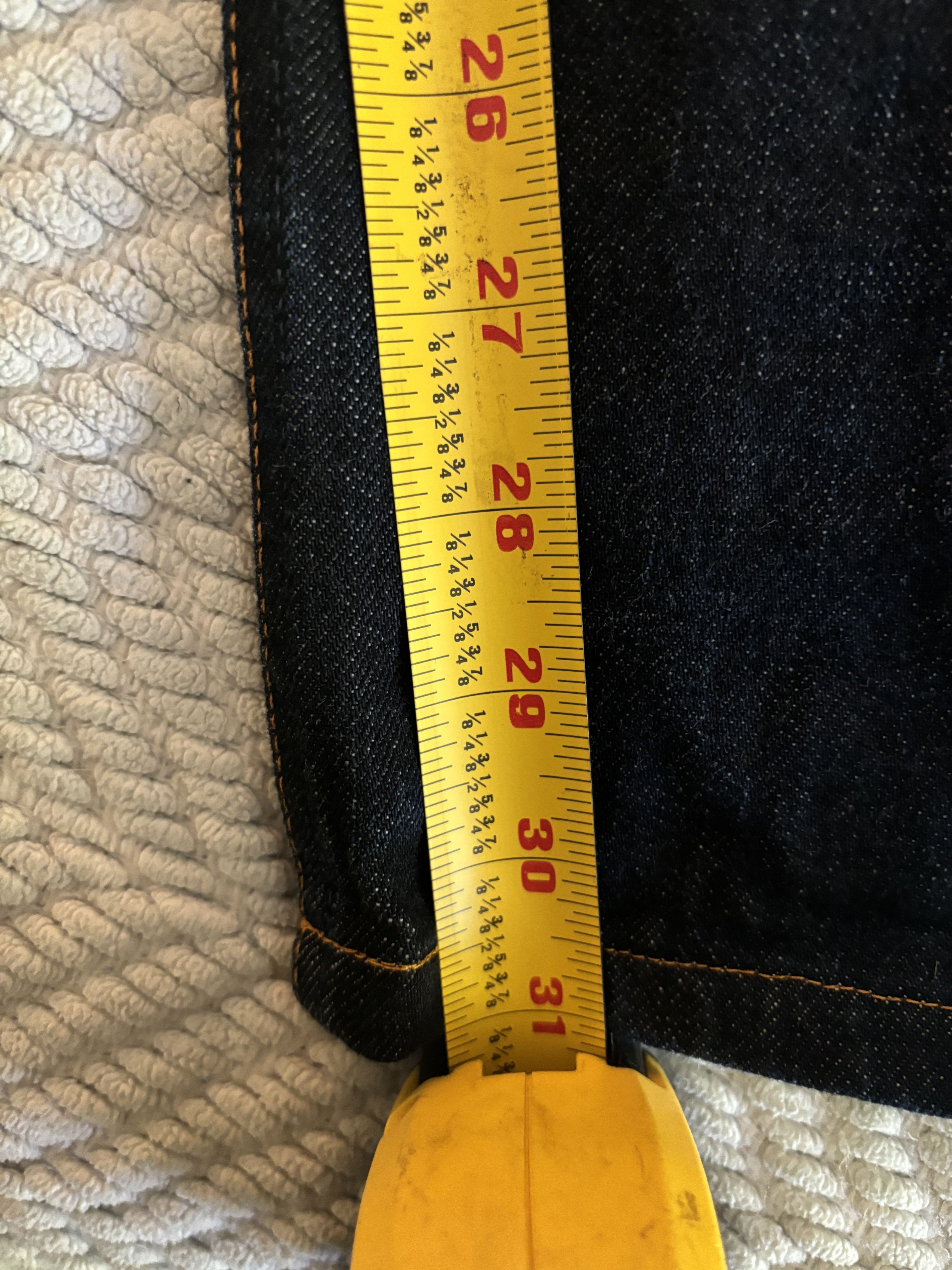Nudie Jeans Nudie Jeans Dry Japan Selvedge Raw. 32x31 Size US 32 / EU 48 - 6 Thumbnail
