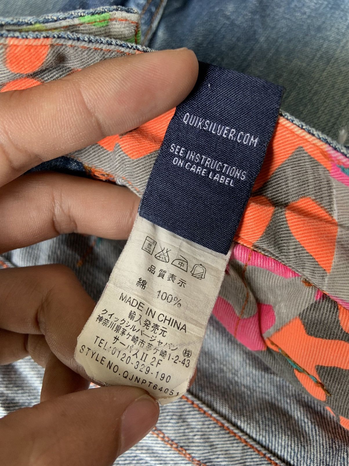 Quiksilver × Vintage QuikJean Size US 30 / EU 46 - 6 Thumbnail