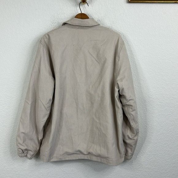 Levi's Levi's Corduroy Cream Button Down Shacket Shirt Jacket Coat Size US M / EU 48-50 / 2 - 6 Thumbnail