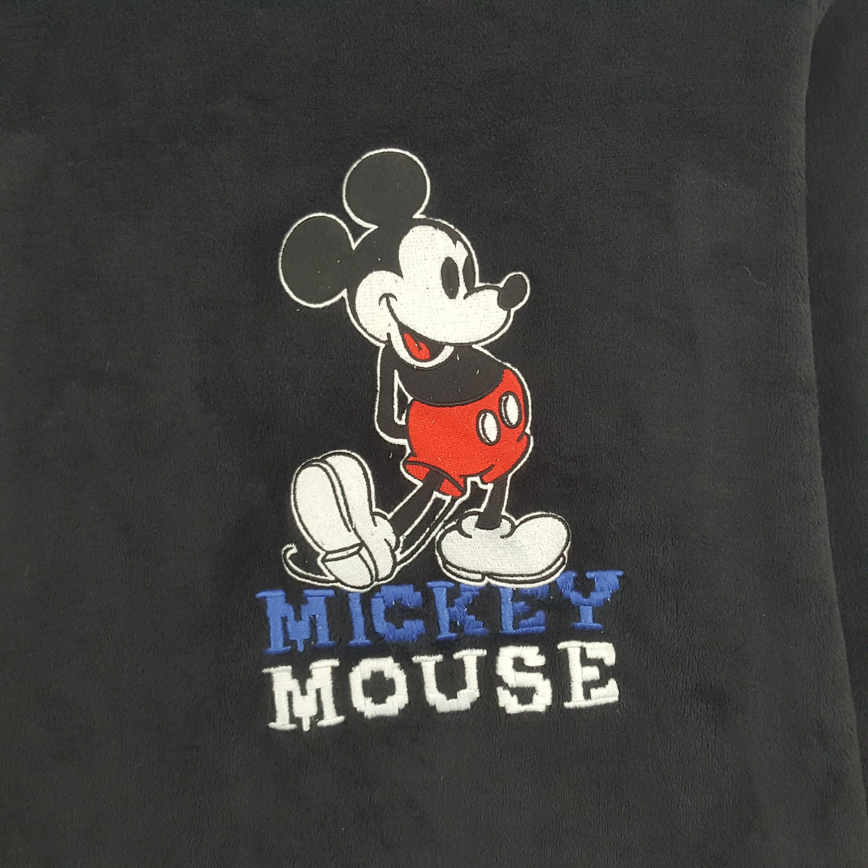 GU × Mickey Mouse × Vintage Vintage GU X Mickey Mouse Fleece Sweatshirt Size US M / EU 48-50 / 2 - 2 Thumbnail