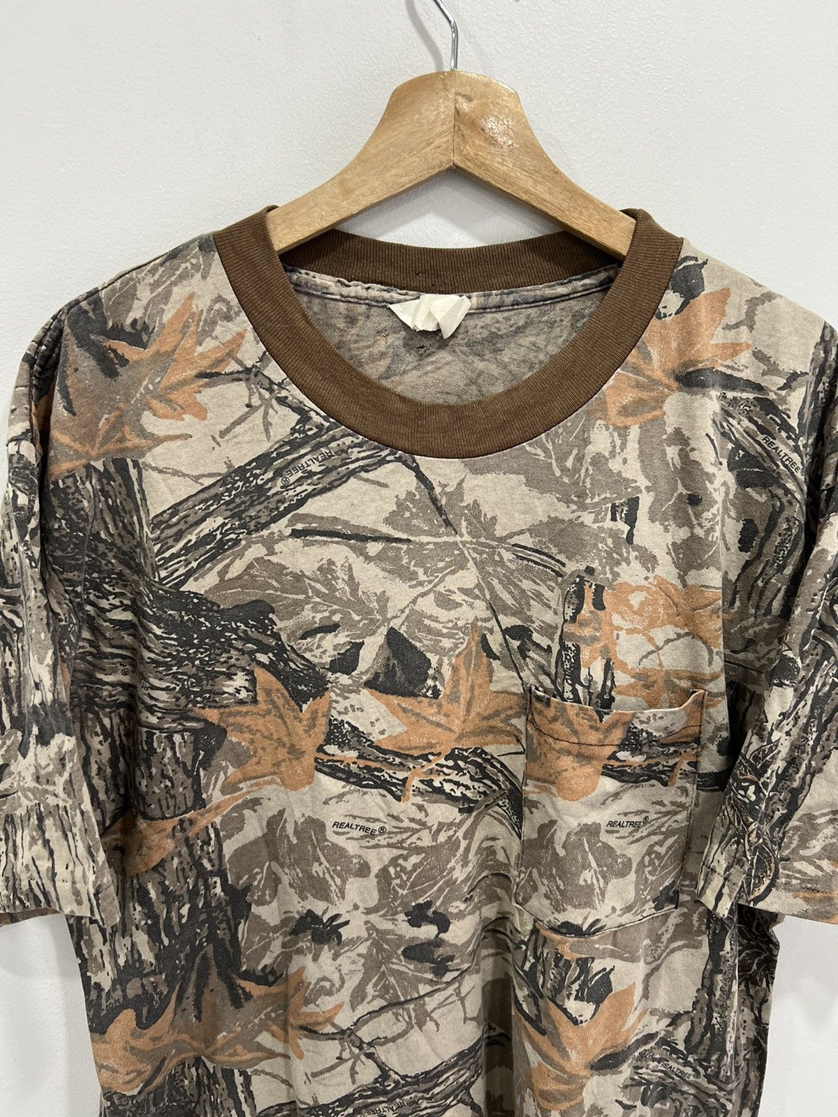 Vintage Vintage Camo Real Tree tee shirt mossy oak Size US XL / EU 56 / 4 - 4 Thumbnail