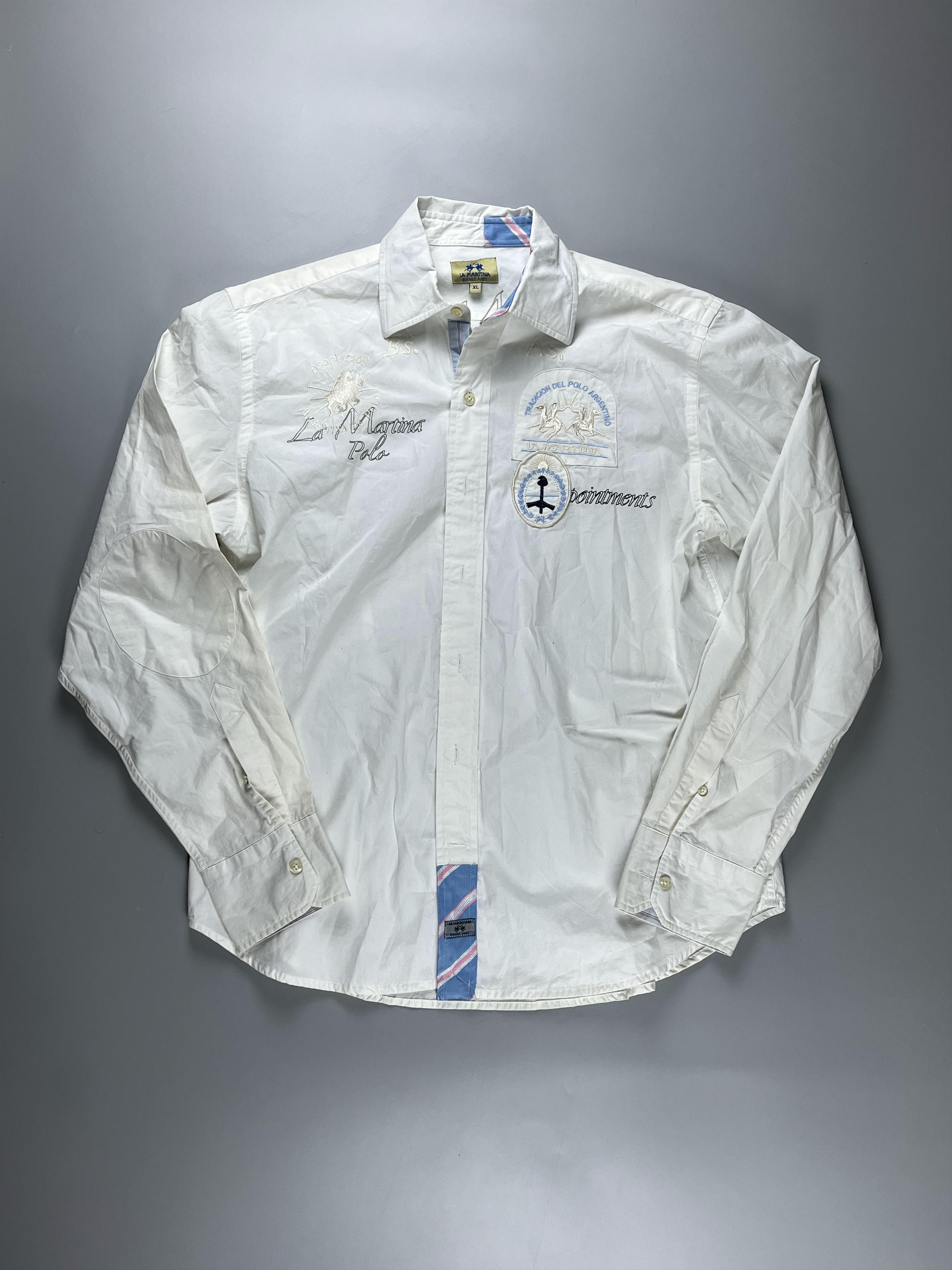La Martina × Vintage La Martina Vintage Shirt Size US L / EU 52-54 / 3 - 1 Thumbnail