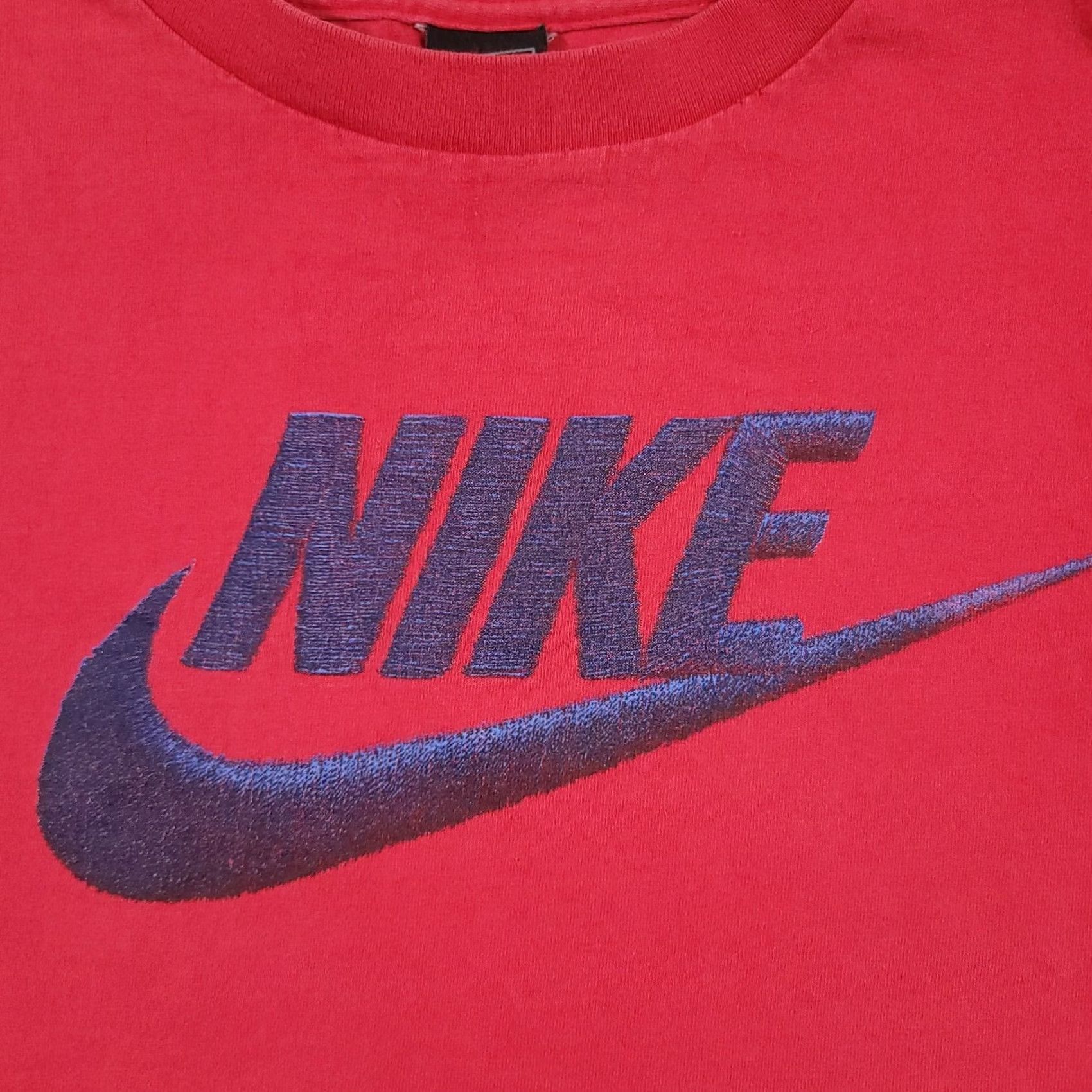 Nike VINTAGE Nike T-Shirt Mens Medium Red Short Sleeve Logo Graphic 90s Y2K Big Front Size US M / EU 48-50 / 2 - 4 Thumbnail