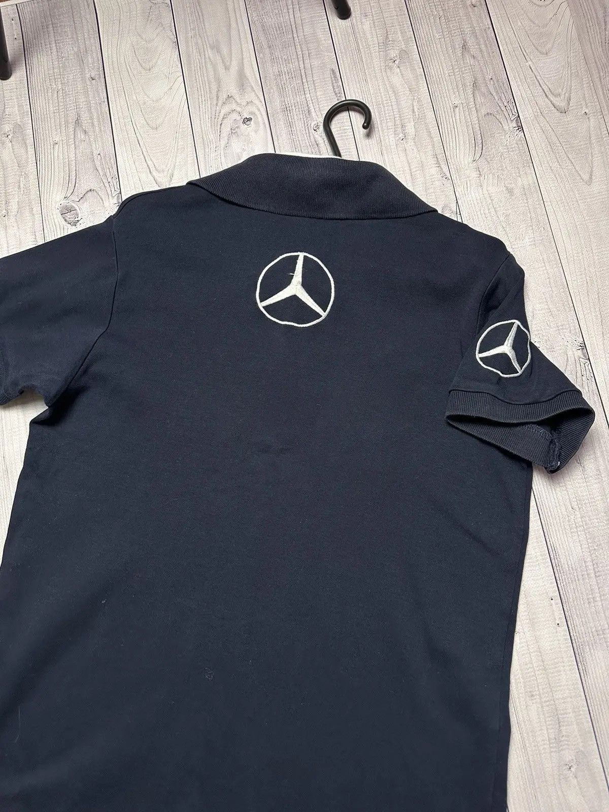 Mercedes-Benz Vintage Mercedes polo racing size S/M logo McLaren Size US M / EU 48-50 / 2 - 5 Thumbnail