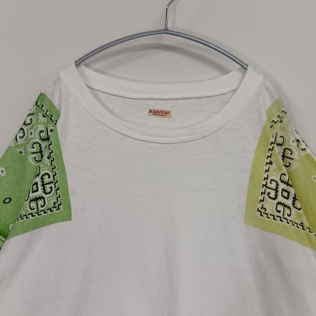 Kapital KAPITAL Bandana Huge-T Short Sleeve T-Shirt, Japan Made Size US M / EU 48-50 / 2 - 2 Thumbnail