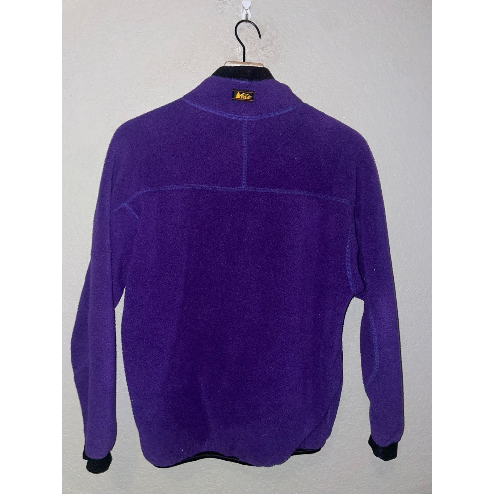 Rei Womens REI Fleece Jacket Vintage Outdoor Purple Sweatshirt 6 Size M / US 6-8 / IT 42-44 - 8 Thumbnail
