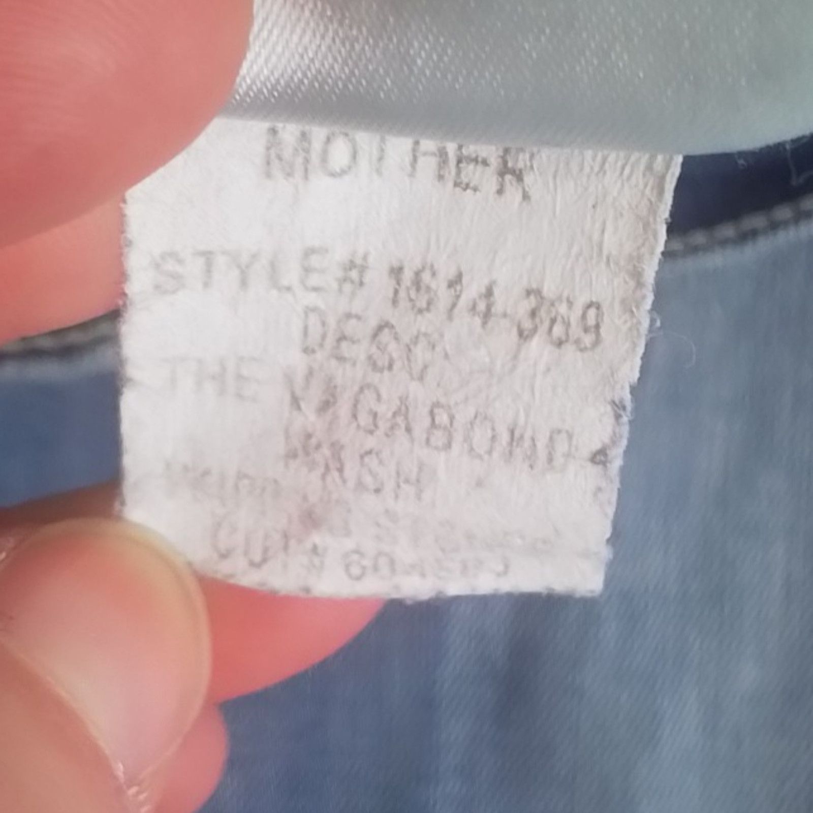 MOTHER Mother Denim Jeans Women's 26 The Vagabond Distressed Size 26" / US 2 / IT 38 - 12 Thumbnail