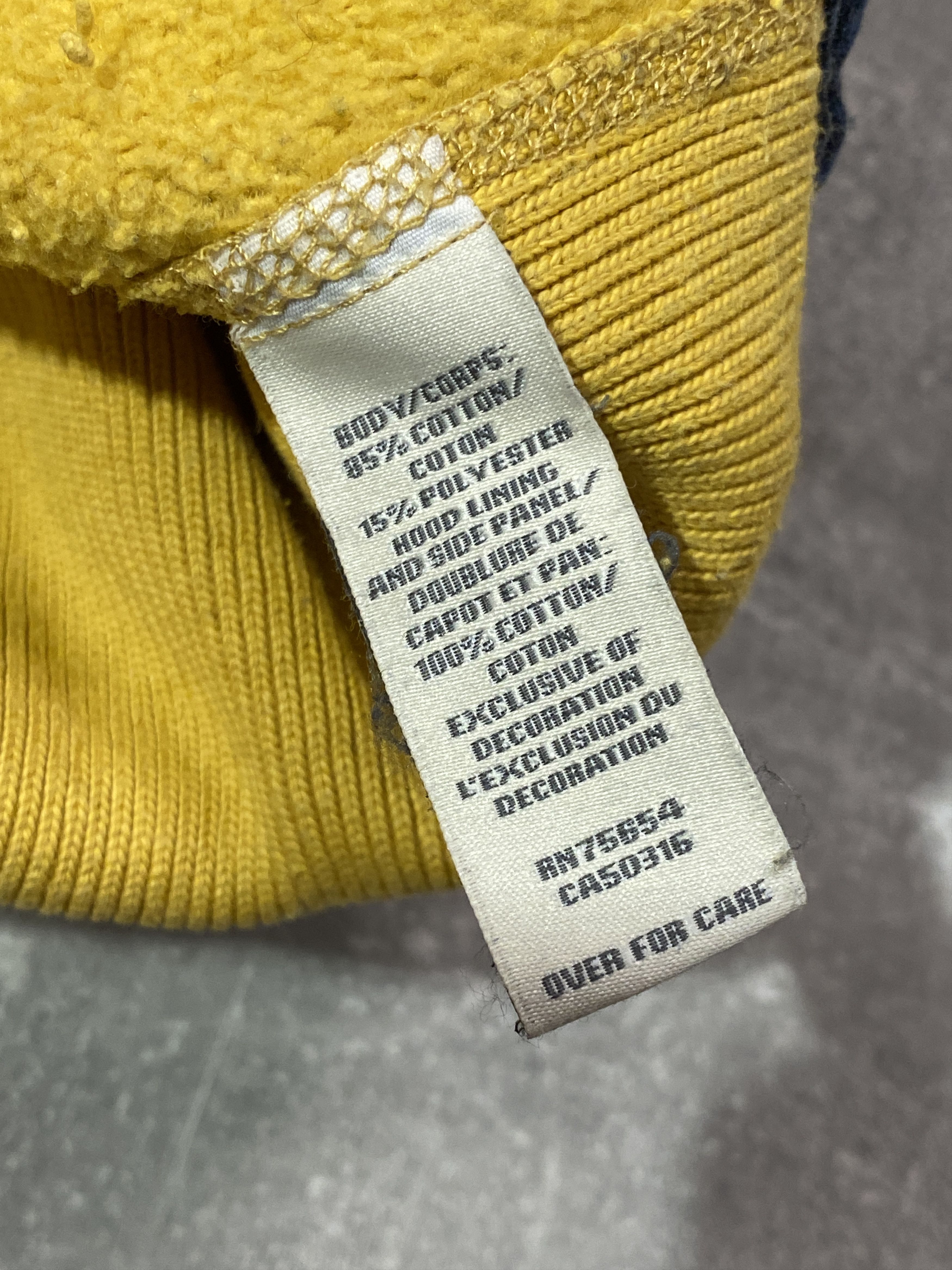 Abercrombie & Fitch #35 Big Logo Hoodie Distressed Style