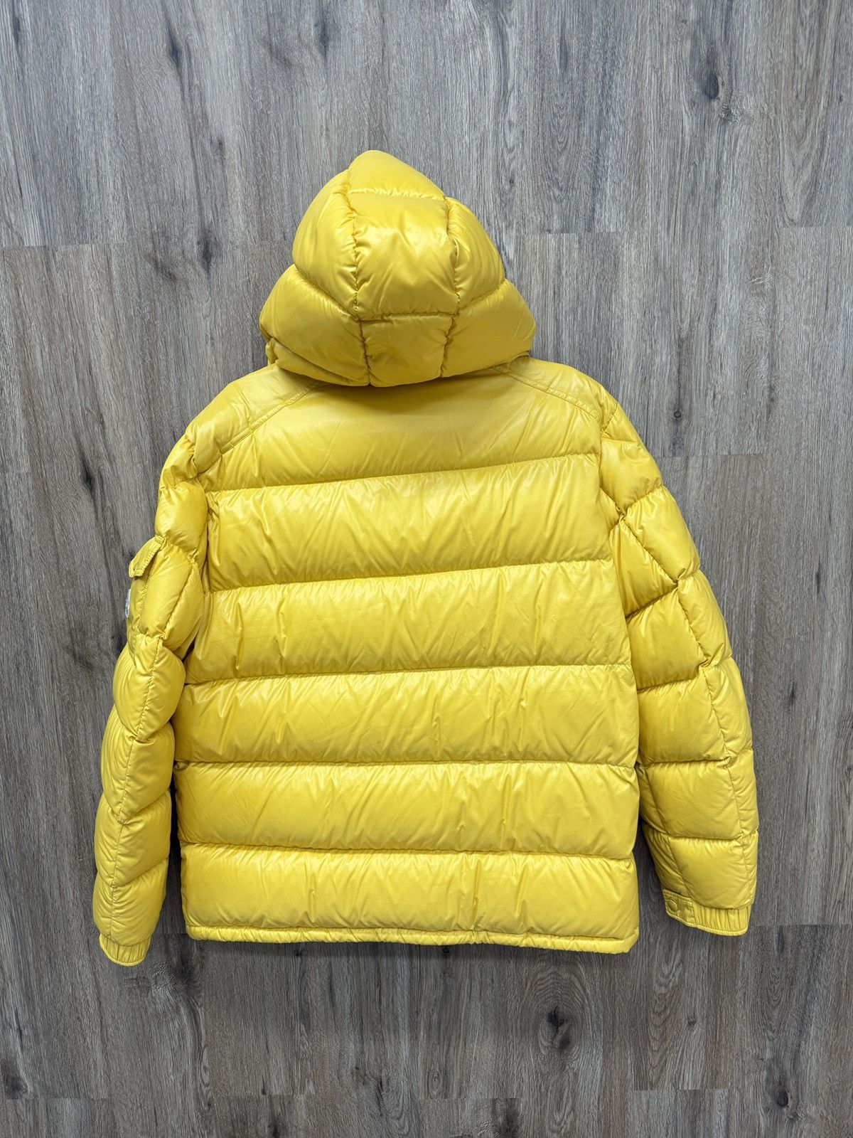 Moncler Moncler Yellow Maya Puffer Jacket Size US XL / EU 56 / 4 - 8 Thumbnail