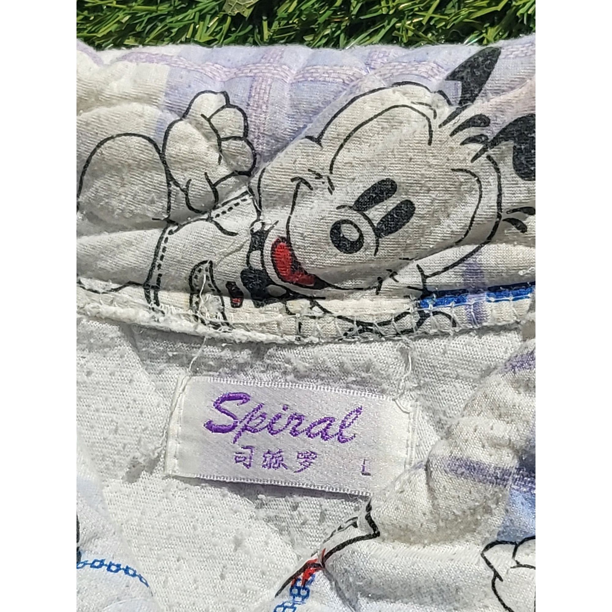 Disney Vintage Disney Spiral Robe Women Sz L Geometric Baby Goofy S Size ONE SIZE - 6 Thumbnail