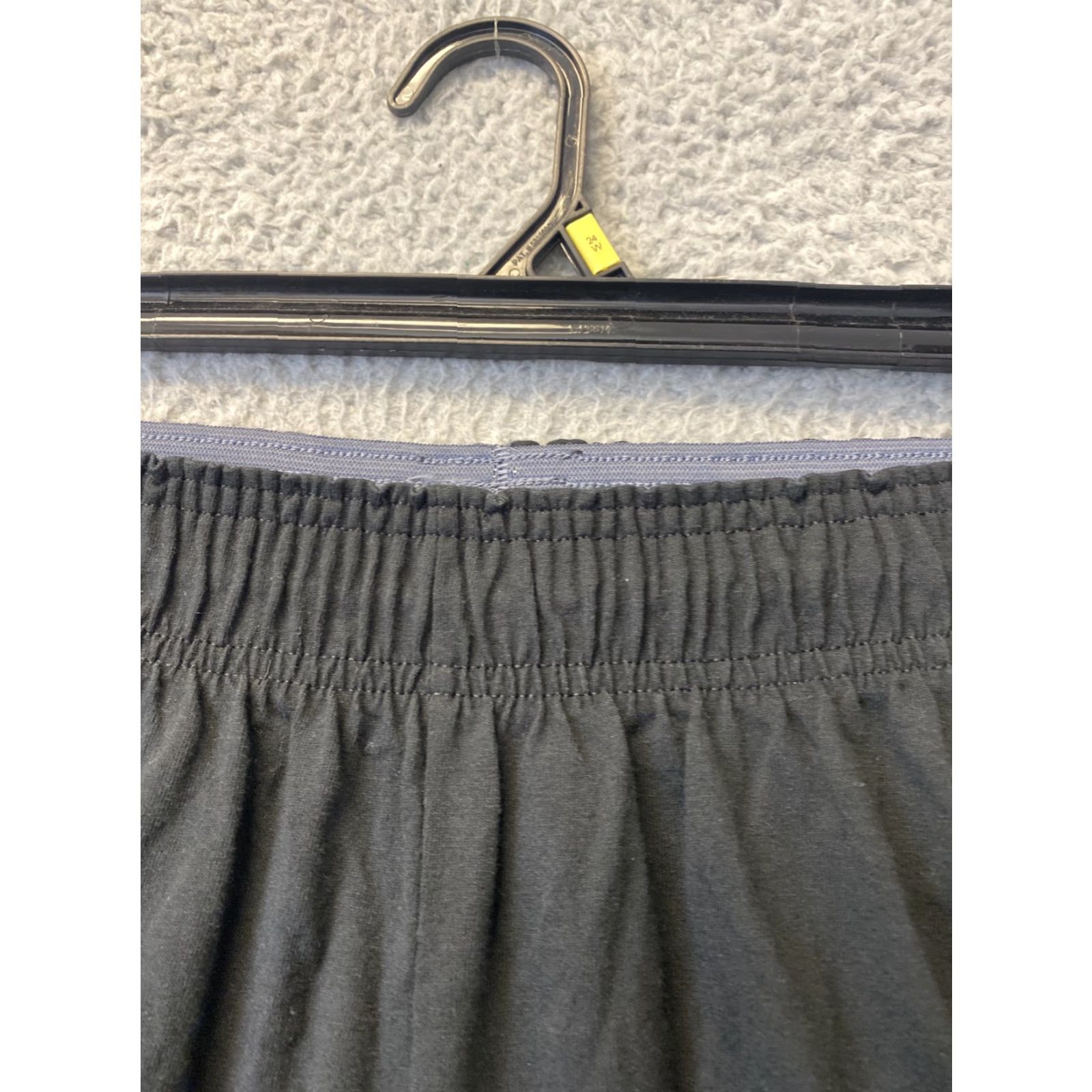 Champion Champion Pajama Pants Men Lounge Jogger Black Logo S Small Short to Regular Fit, Champion Brand, Pajama Bottoms, Men, Sleepwear, 45-52 cm Inseam Size US 29 - 6 Thumbnail