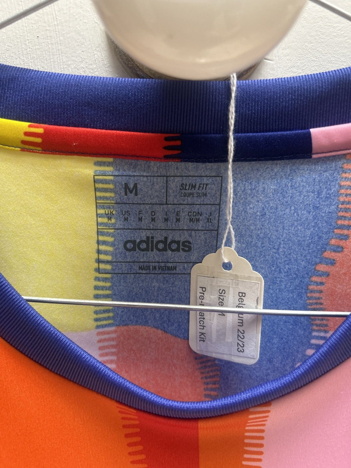 Adidas Belgium training jersey 2022 Size US M / EU 48-50 / 2 - 4 Thumbnail