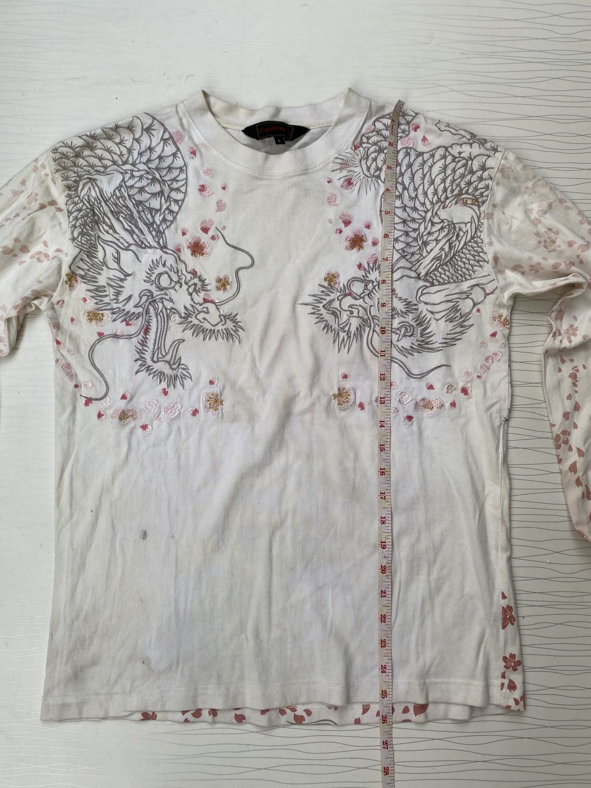 If Six Was Nine Japanese AOP Dragon Emboirderes Longsleeve Tee Size US L / EU 52-54 / 3 - 7 Thumbnail