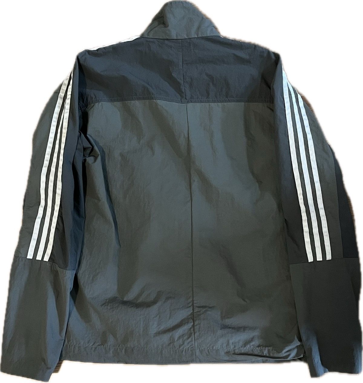 Adidas Adidas Gray Track Top Size US M / EU 48-50 / 2 - 2 Thumbnail