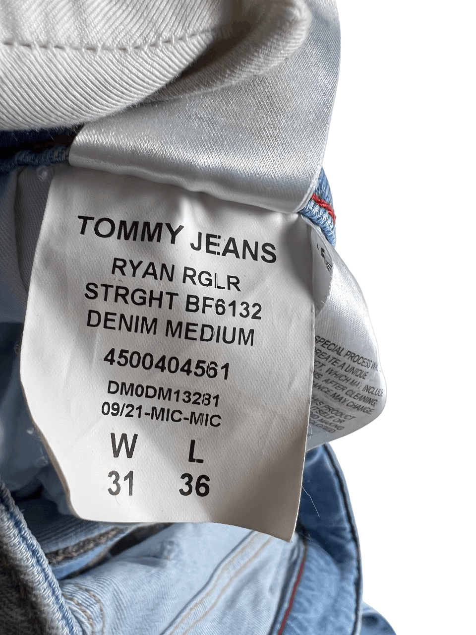 Tommy Hilfiger × Vintage Vintage Tommy Hilfiger Denim Jeans 31x36 Size US 31 - 5 Thumbnail