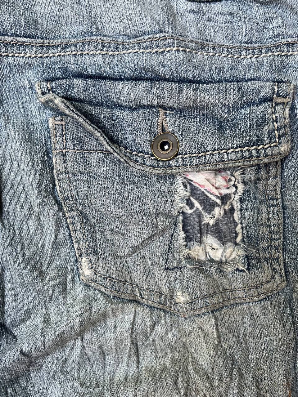 Japanese Brand VINTAGE JAPANESE BRAND RARE DISTRESSED STYLE Size US 34 / EU 50 - 11 Thumbnail