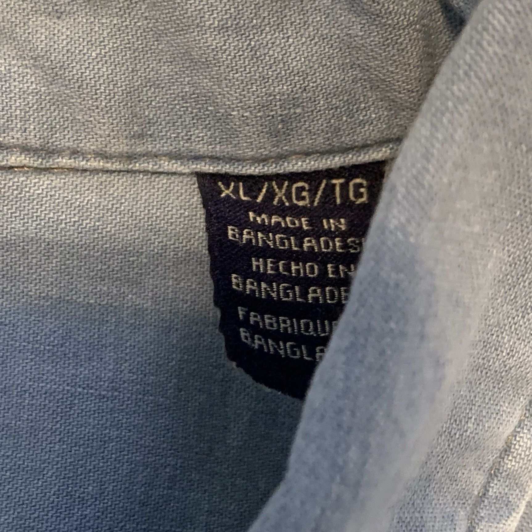 Wrangler Wrangler Shirt Mens XL Denim Short Sleeve Light Blue Pockets Button-Up Western Workwear Casual Everyday Size US XL / EU 56 / 4 - 4 Thumbnail