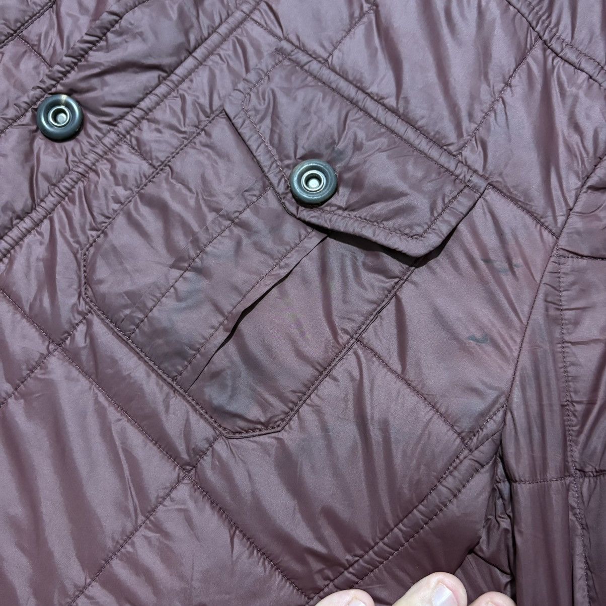 Brunello Cucinelli Brunello Cucinelli snap button light down jacket Size US S / EU 44-46 / 1 - 8 Thumbnail
