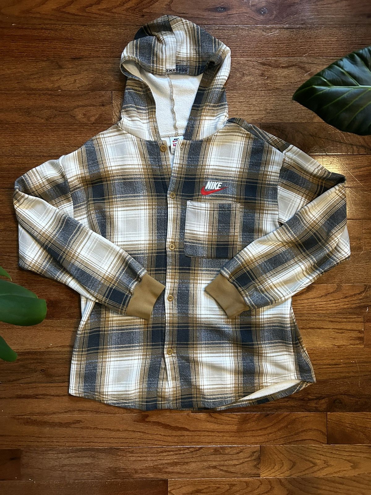 Supreme nike flannel sale