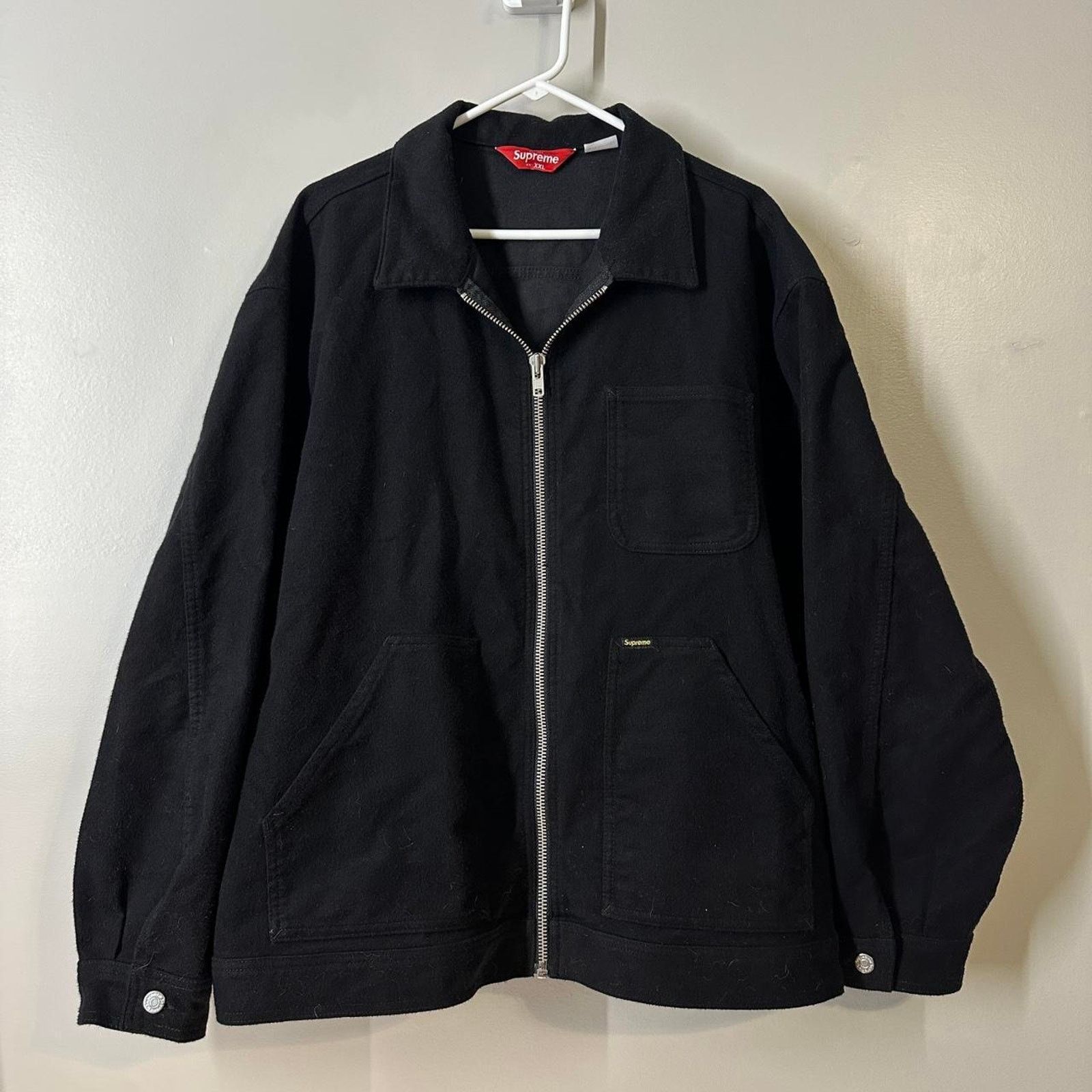 Playboy × Supreme Supreme playboy work jacket black | Grailed