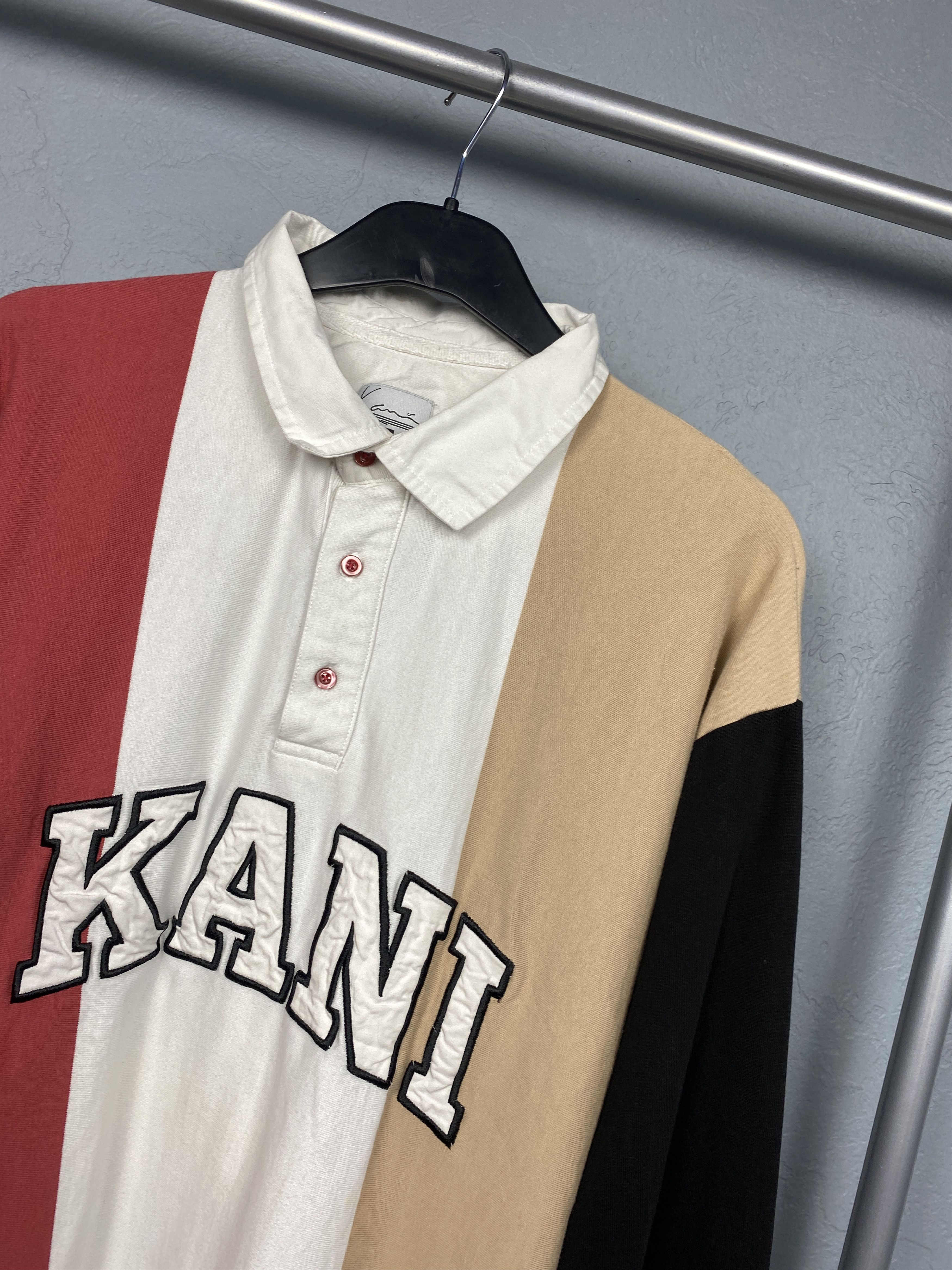 Karl Kani Karl Kani Vintage Big Logo Rugby Polo Shirt Y2K Size US XL / EU 56 / 4 - 2 Thumbnail