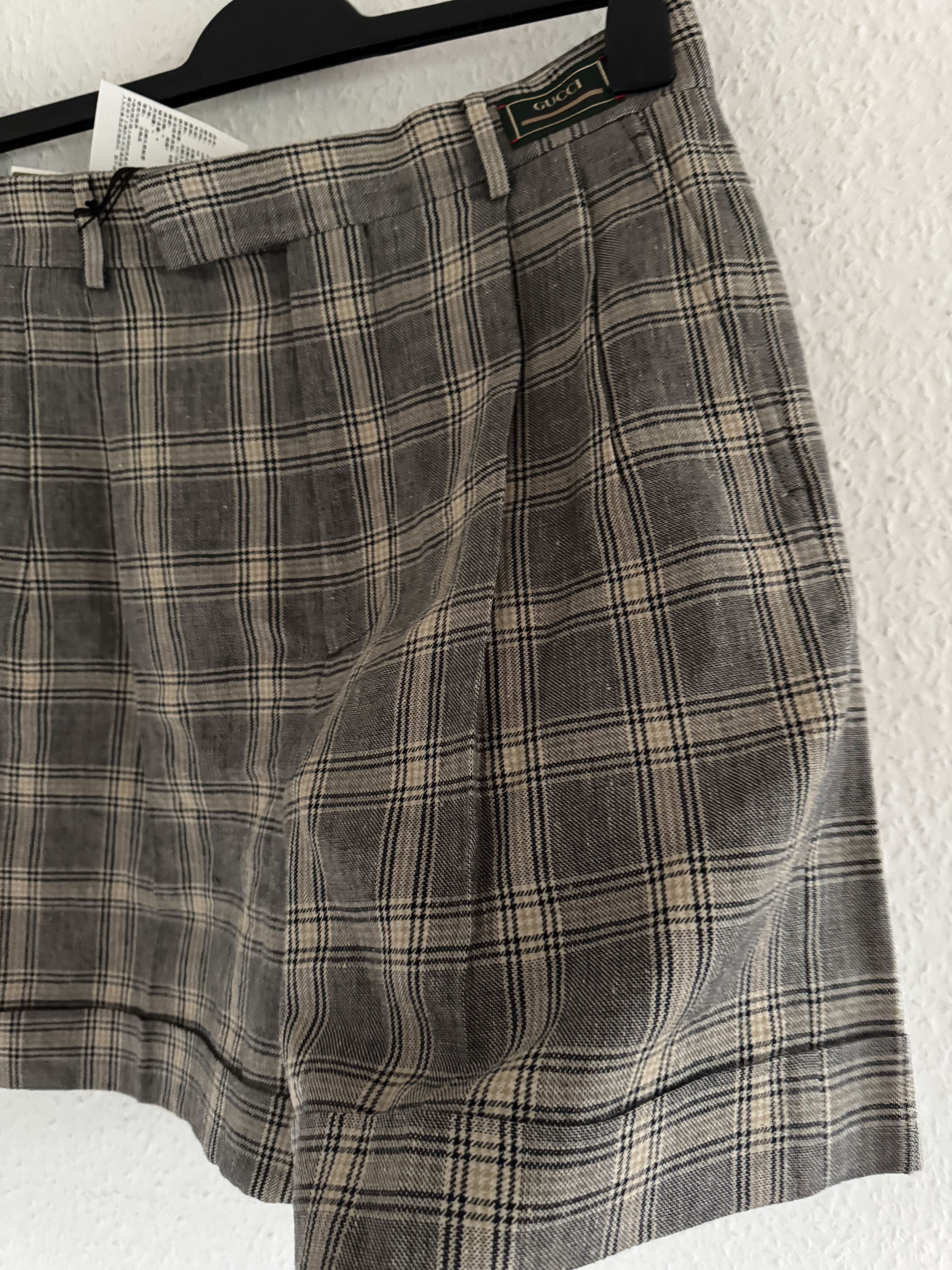 Gucci Prince of Wales Linen Short Size US 30 / EU 46 - 5 Thumbnail