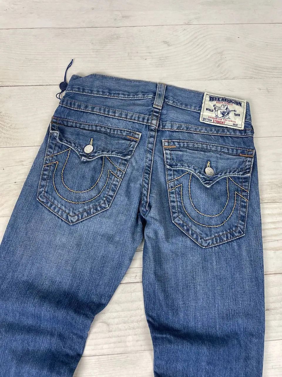 True Religion Vintage True Religion Straight Denim Jeans Baggy Japan Size US 29 - 12 Thumbnail