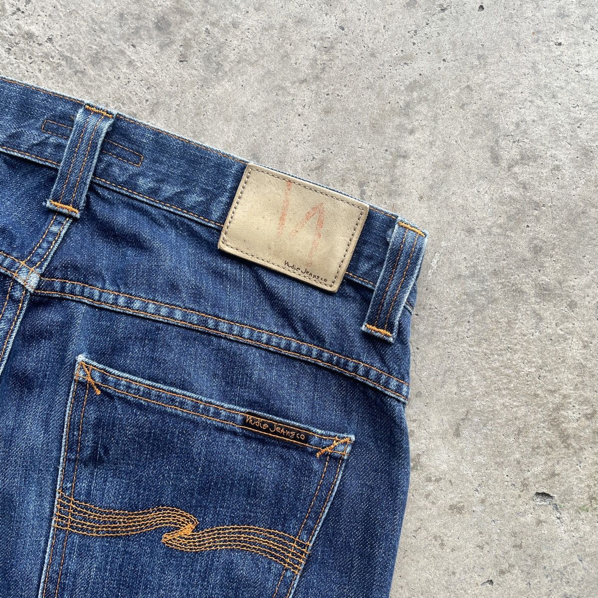 Nudie Jeans W32x31 Vintage Nudie Jeans Faded FlyButton Denim Pants Size US 32 / EU 48 - 12 Thumbnail