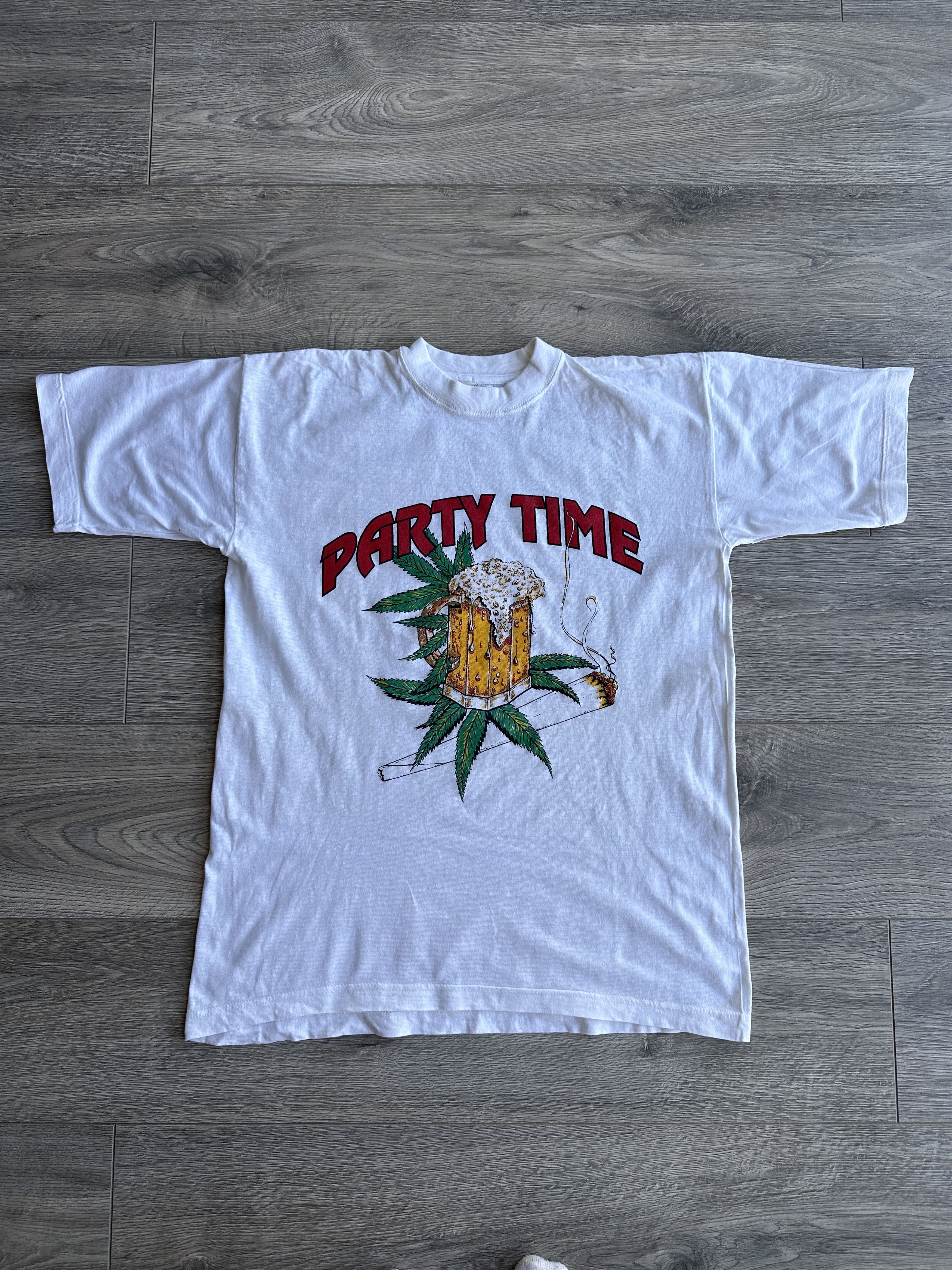 Vintage Party time vintage t shirt Size US M / EU 48-50 / 2 - 1 Thumbnail