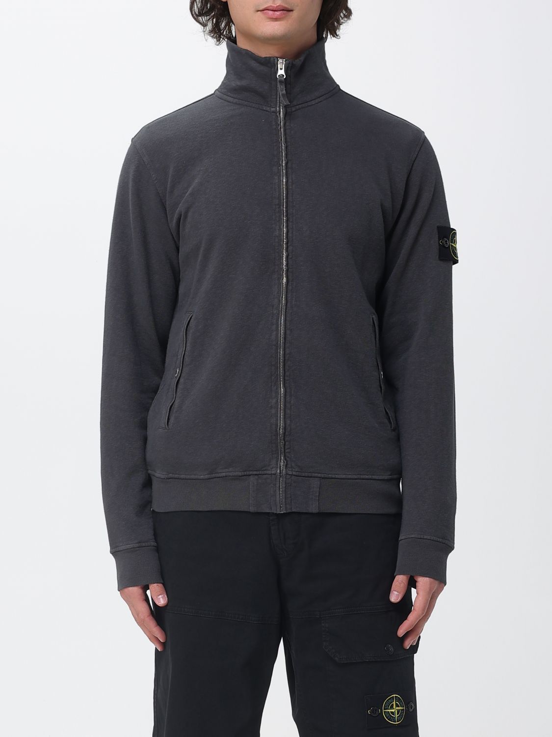 Stone Island Stone Island Sweatshirt Men Charcoal Size US M / EU 48-50 / 2 - 1 Thumbnail