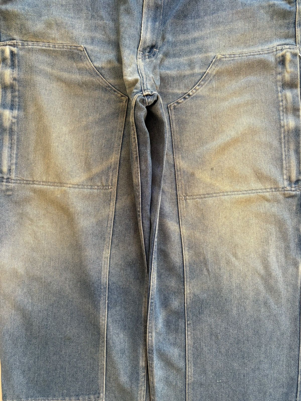 Japanese Brand Vintage Japanese Brand Tactical Distress Baggy Jean Size US 35 - 5 Thumbnail