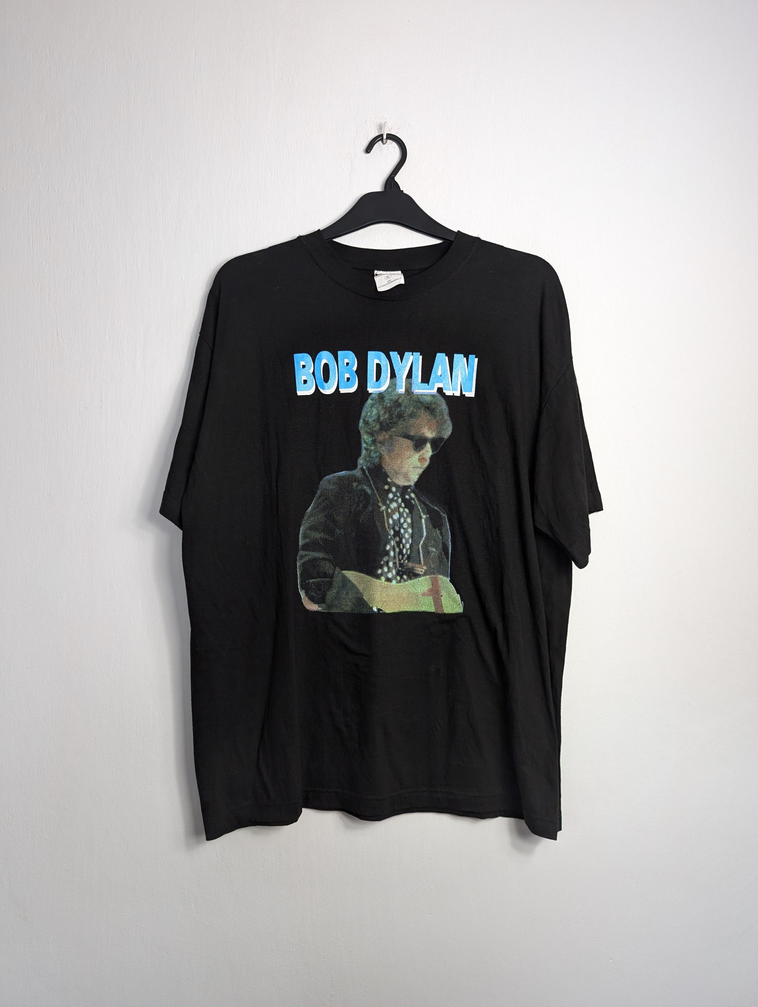 Band Tees Bob Dylan 2001 European Tour Tee Rare Vintage Size US XL / EU 56 / 4 - 1 Thumbnail