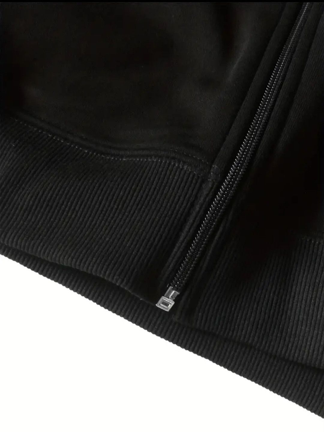 Zipper Hoodies Men Solid Color