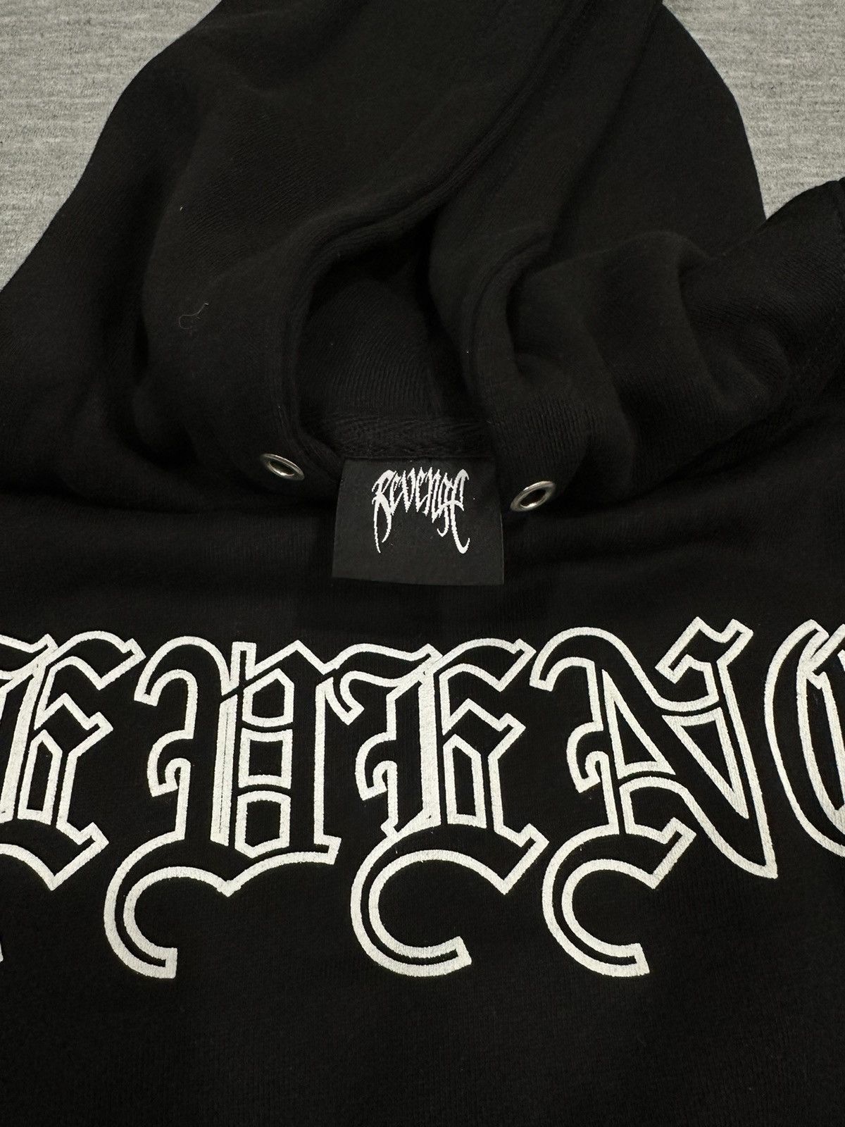 Revenge fashion Reaper Black Hoodie