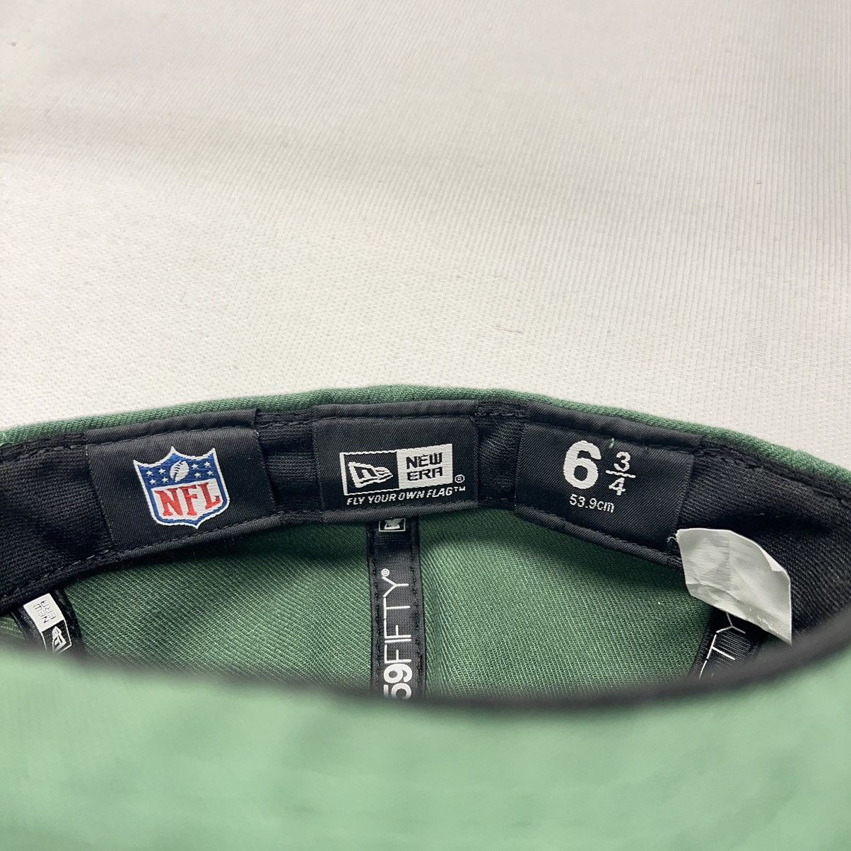 NFL × New Era Jets New Era Hat Mens 6 3/4 Green 59FIFTY Fitted Cap NFL Size ONE SIZE - 11 Thumbnail