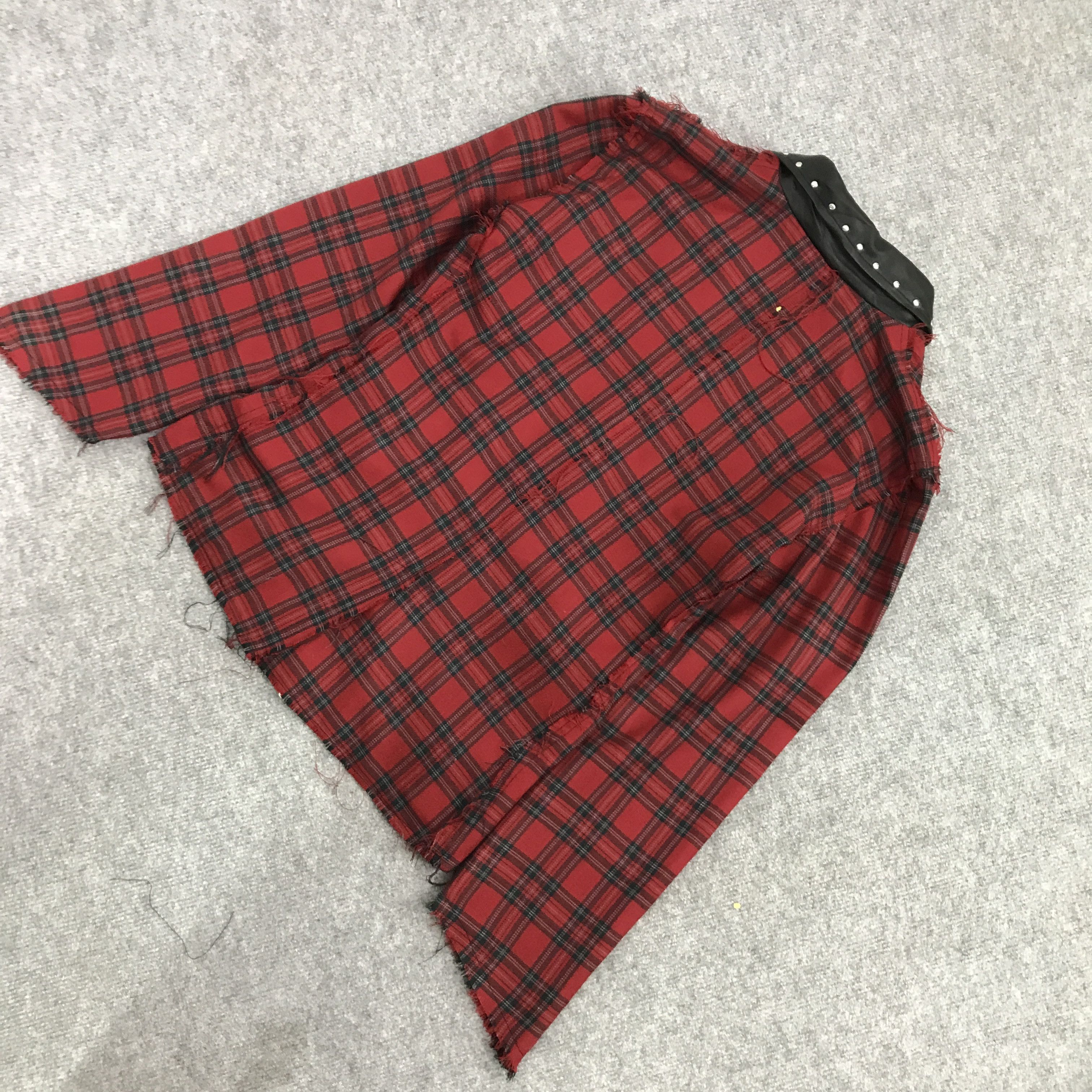 Designer × If Six Was Nine × Japanese Brand SYDEIST JAPAN STYLE DESIGN PUNK FLANNEL BLAZER JACKET Size US M / EU 48-50 / 2 - 6 Thumbnail
