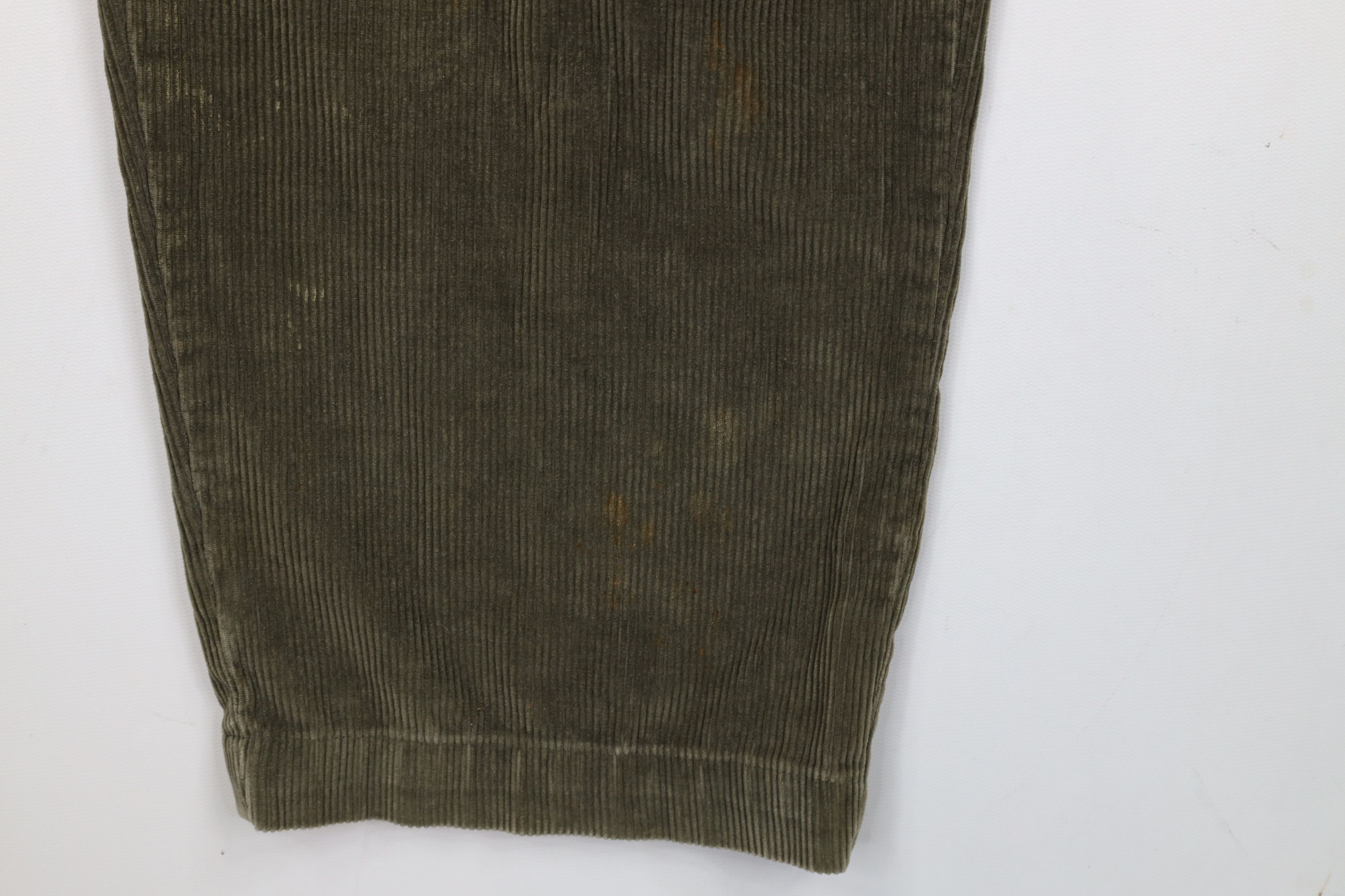 Tommy Hilfiger × Vintage Vintage 90s Tommy Hilfiger Pleated Wide Leg Corduroy Pants Size US 32 / EU 48 - 7 Thumbnail