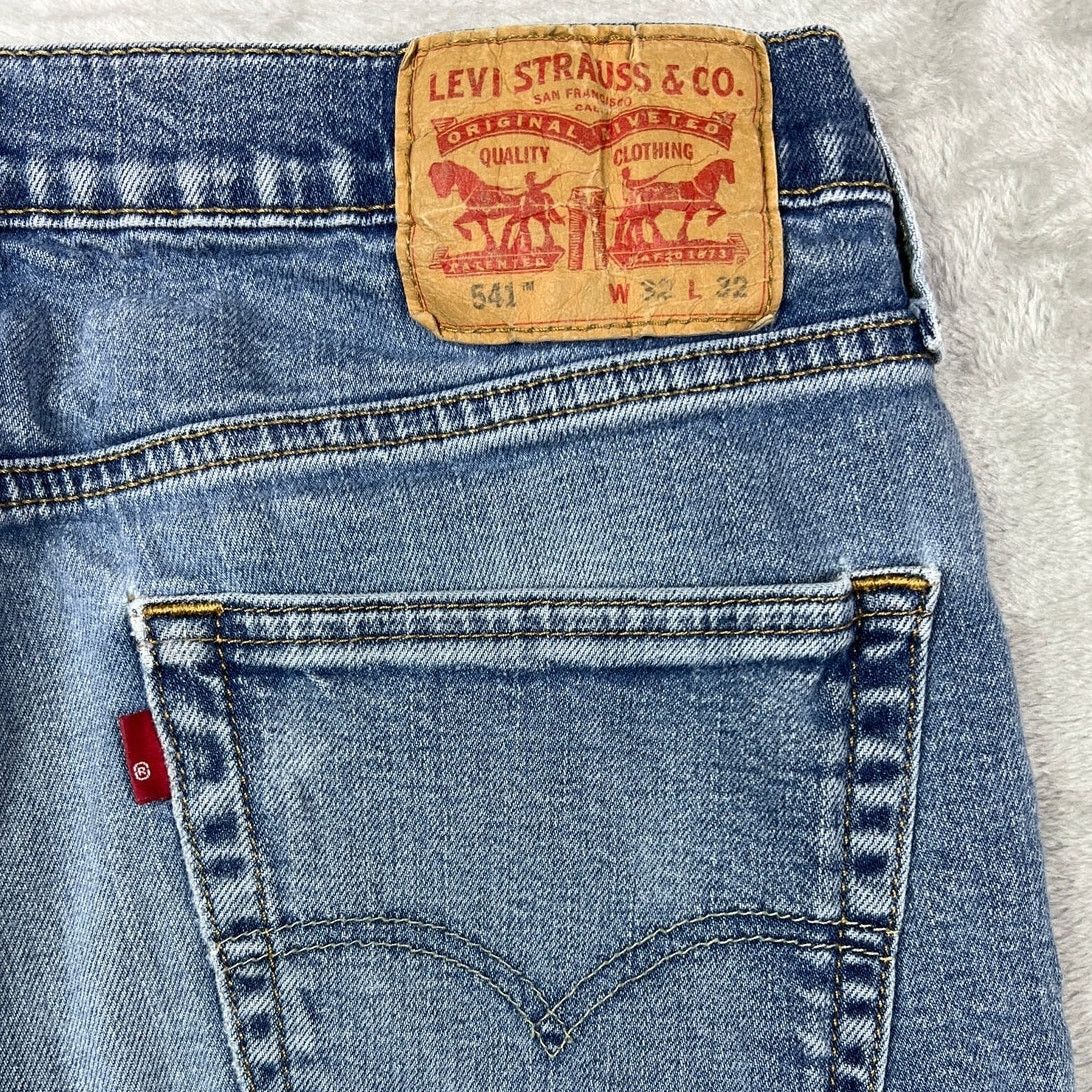 Levi's Levi’s 541 Athletic Taper Jeans 32x32 Denim Classic Comfort Size US 32 / EU 48 - 4 Thumbnail