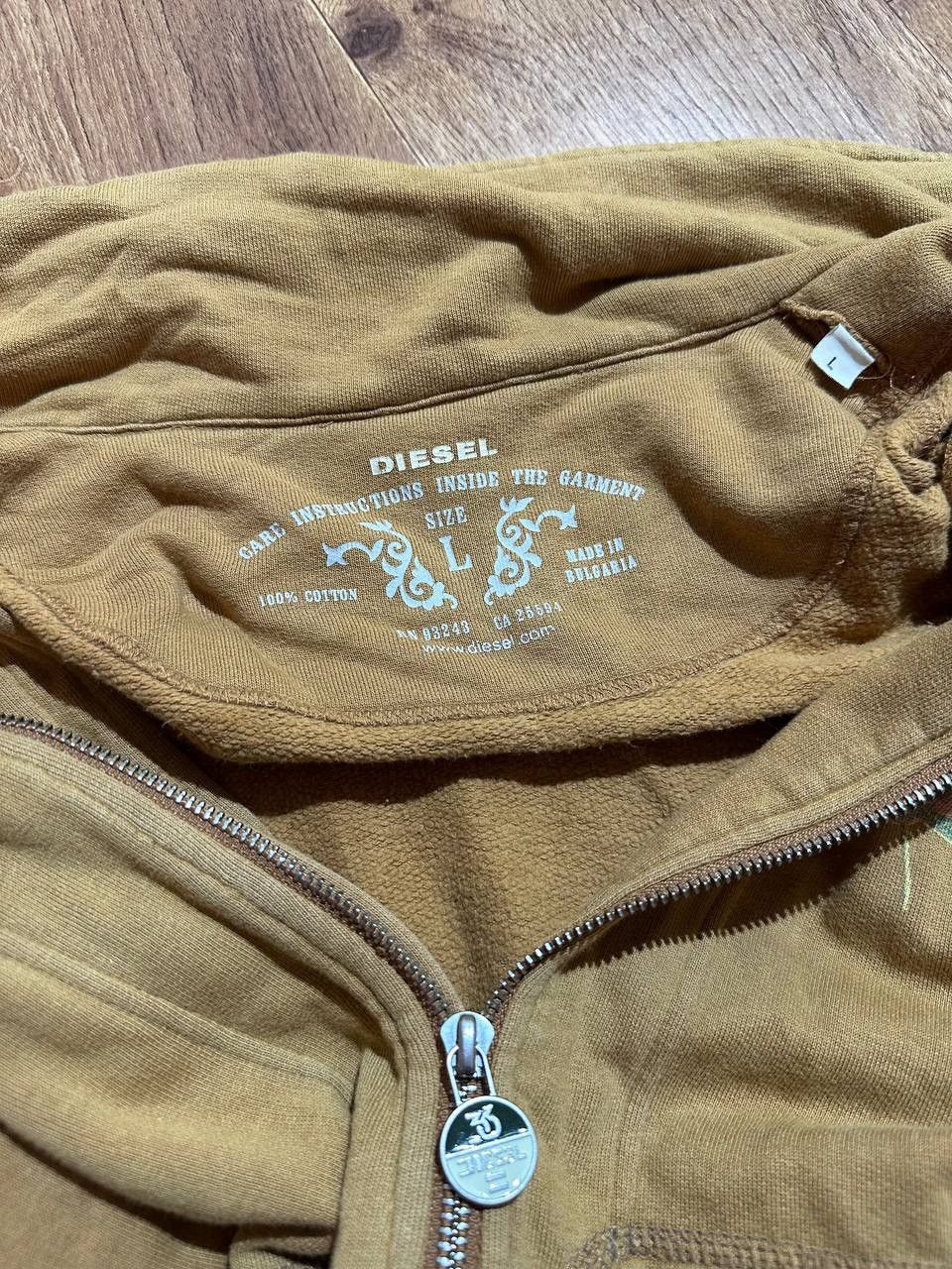Diesel × Vintage RETRO DIESEL Go East Sexy Girl Zipper Jacket Y2K Style Size US L / EU 52-54 / 3 - 8 Thumbnail