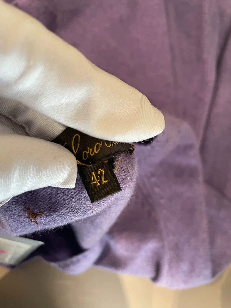 Loro Piana LORO PIANA Purple cashmere sweater Size M / US 6-8 / IT 42-44 - 6 Thumbnail