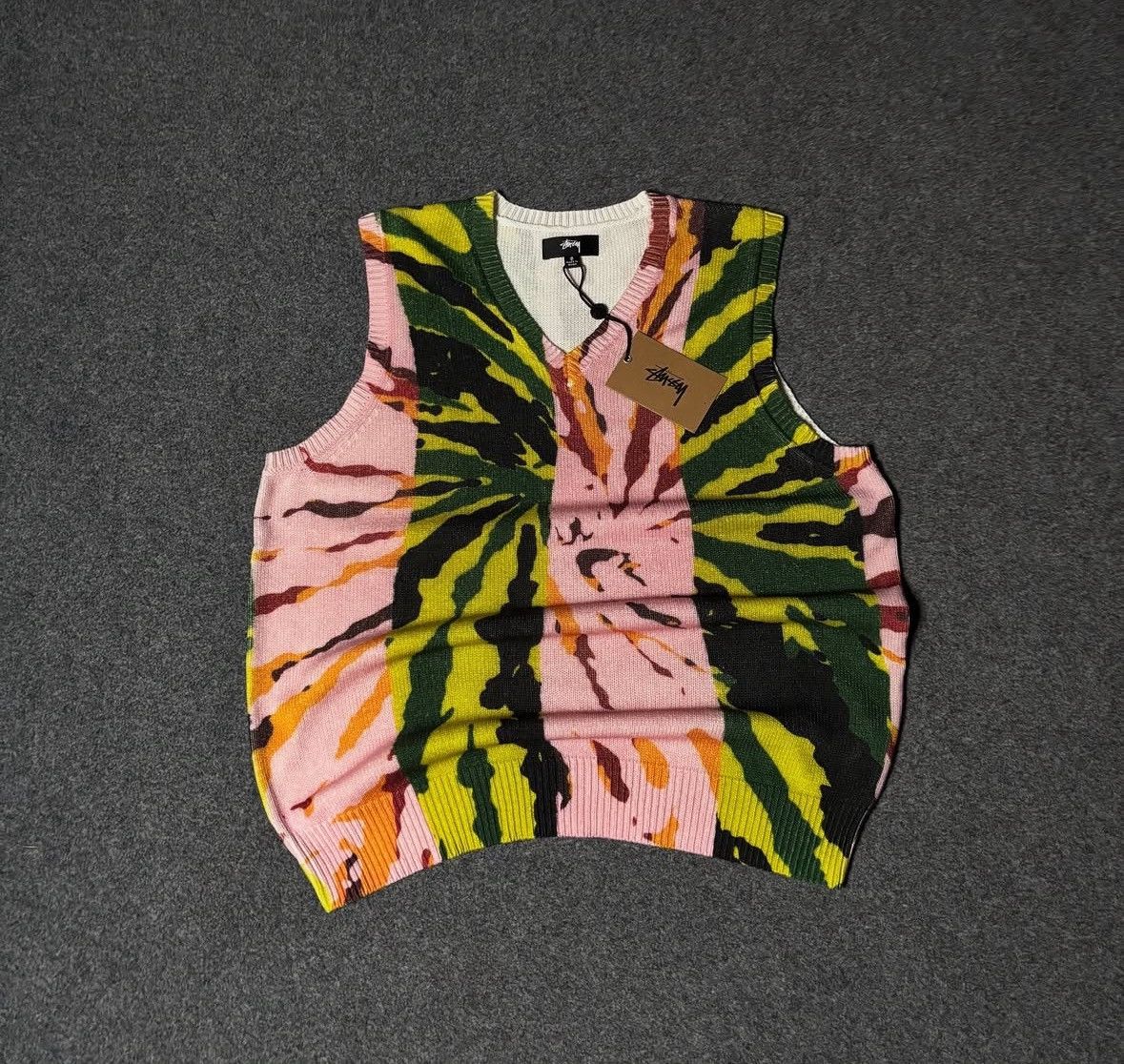 Stussy Stussy knit printed vest Size US S / EU 44-46 / 1 - 1 Thumbnail