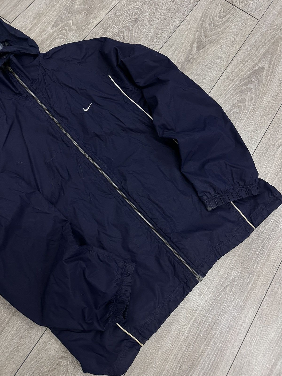 Nike Nike Nylon Vintage Track Jacket Windbreaker Size US L / EU 52-54 / 3 - 6 Thumbnail