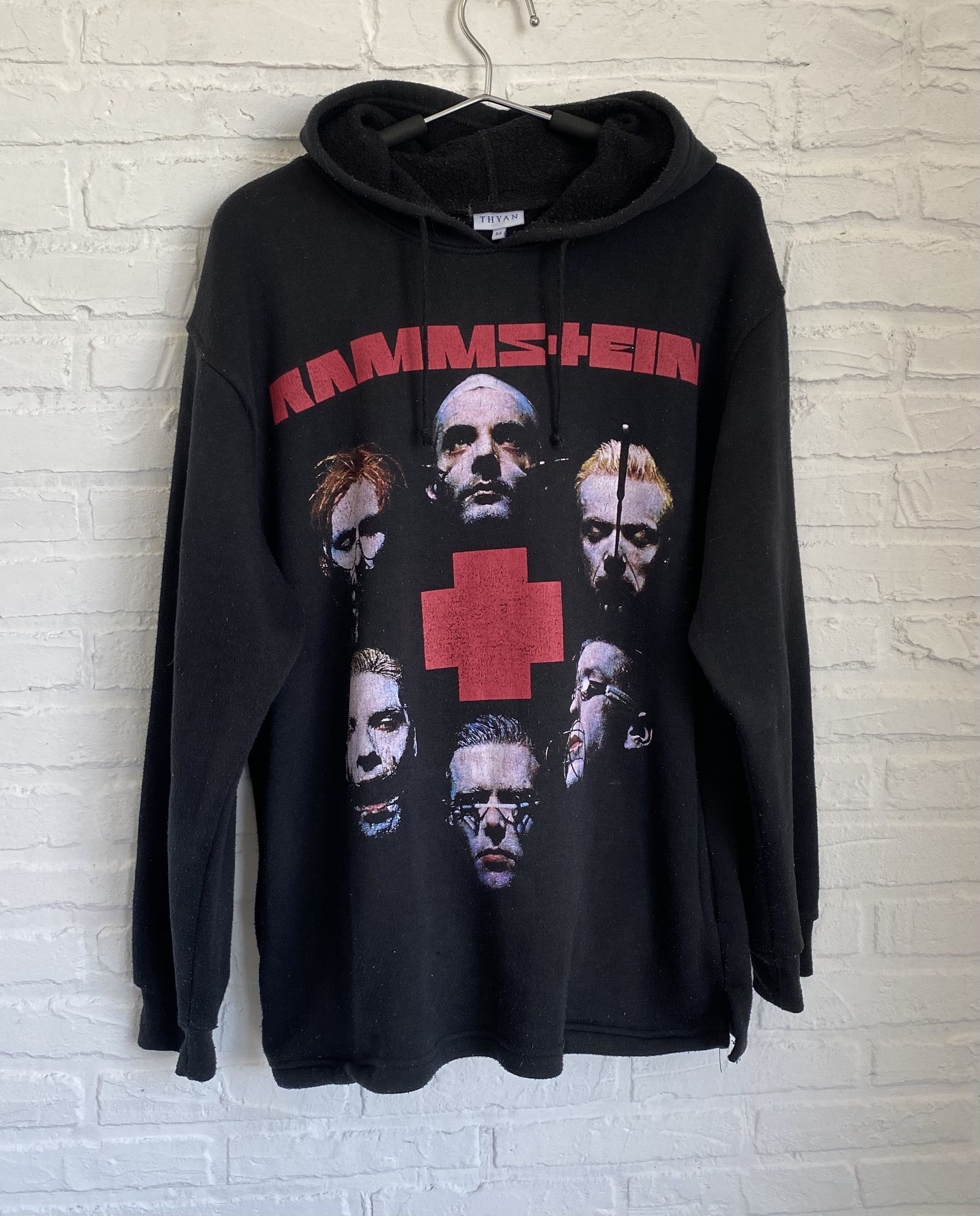 Band Tees × Vintage Vintage 90s Rammstein sehnsucht hoodie Size US M / EU 48-50 / 2 - 1 Thumbnail