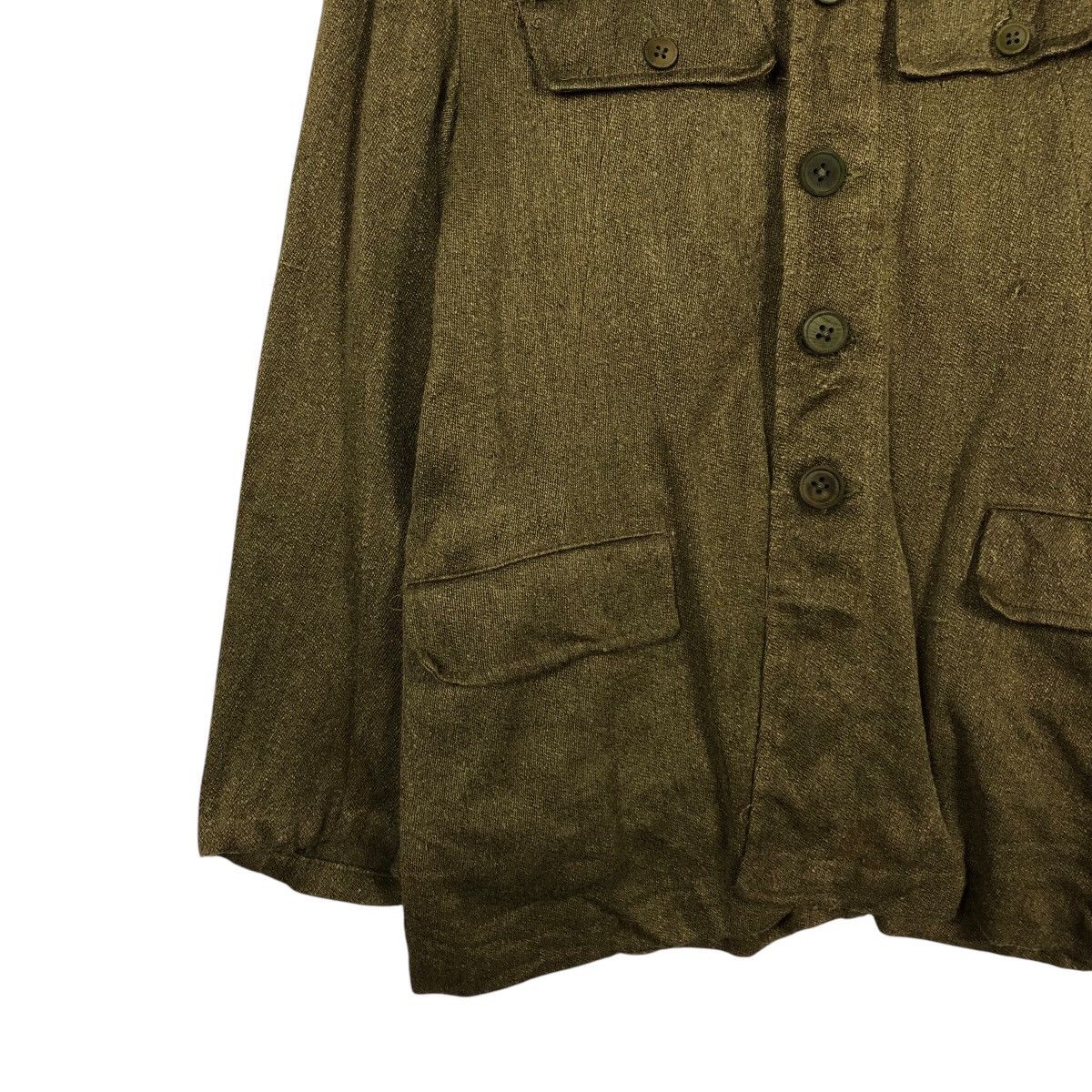 Vintage 📌Vintage Chore Worker Military Jacket US Navy Army Size US M / EU 48-50 / 2 - 5 Thumbnail