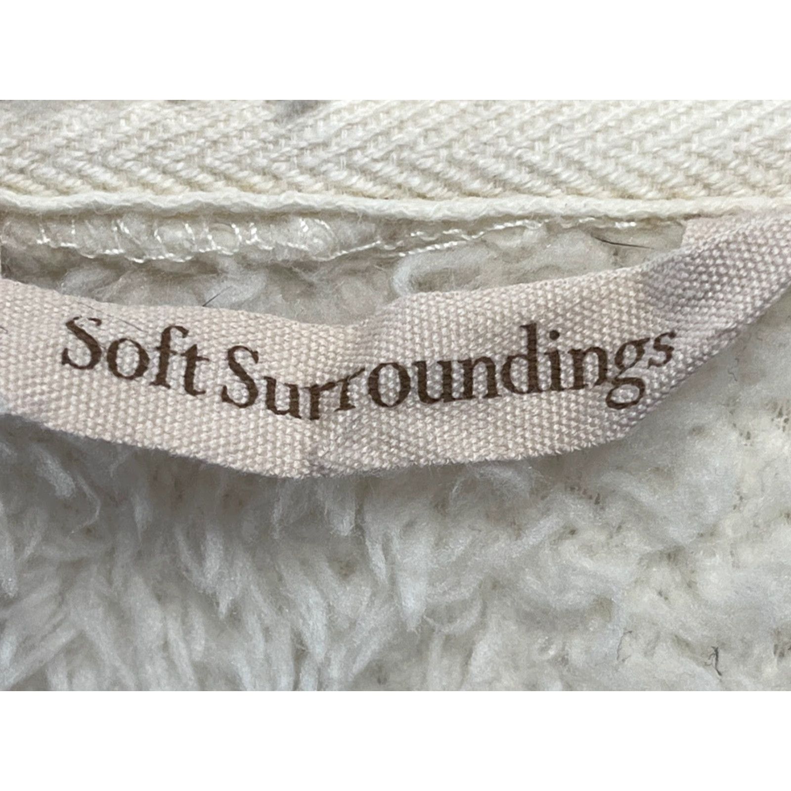 Soft Surroundings Soft Surroundings Cardigan Sz S GUC Single Snap Sherpa Fleece Cozy Up Size S / US 4 / IT 40 - 7 Thumbnail
