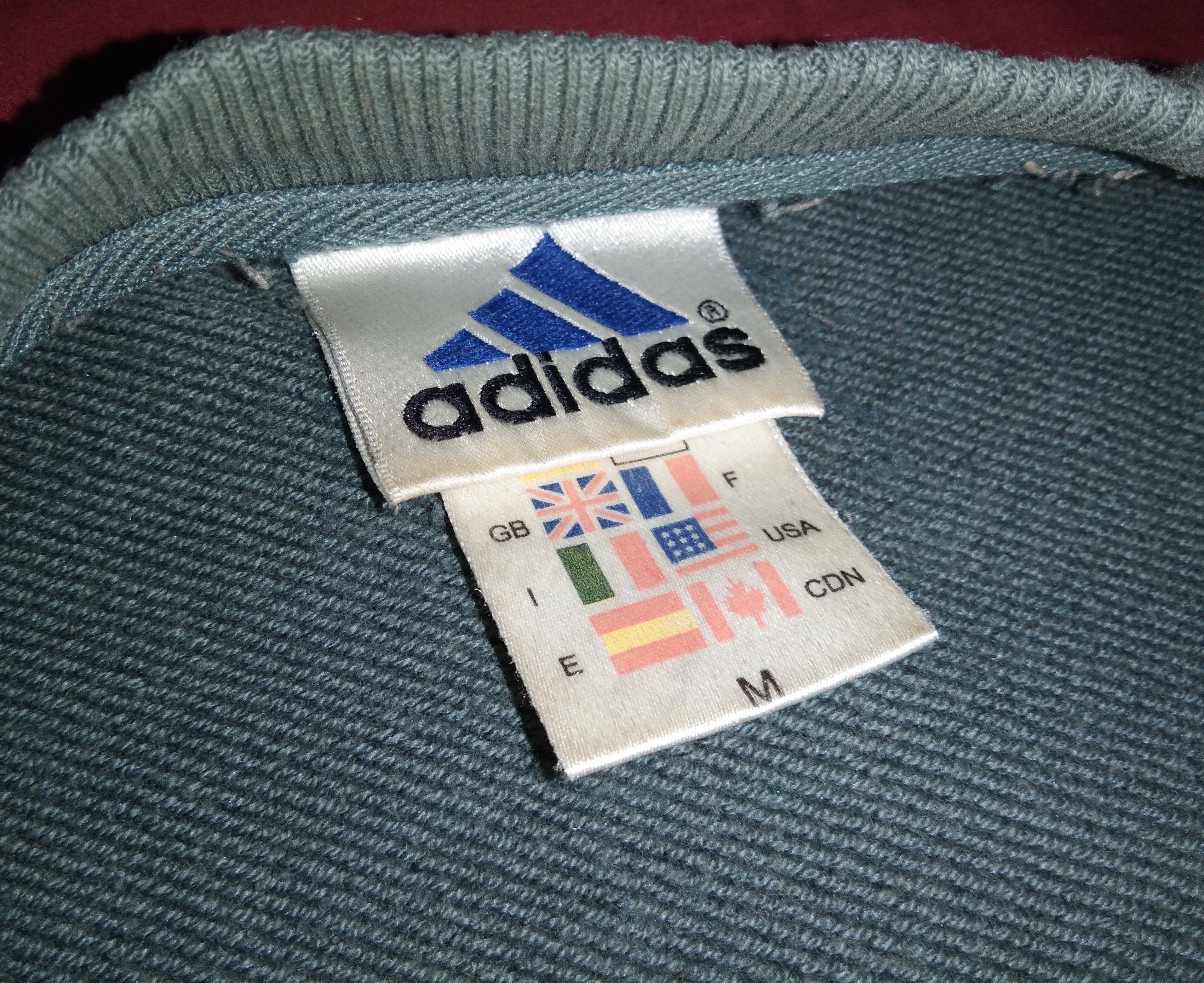Adidas × Vintage VTG 2000s y2k Adidas Embroidered Sweatshirt Size US M / EU 48-50 / 2 - 3 Thumbnail