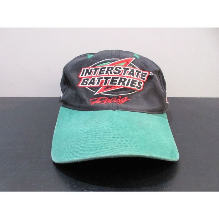 NASCAR VINTAGE Nascar Hat Cap Snap Back Black Bobby Labonte Racing Mens ...