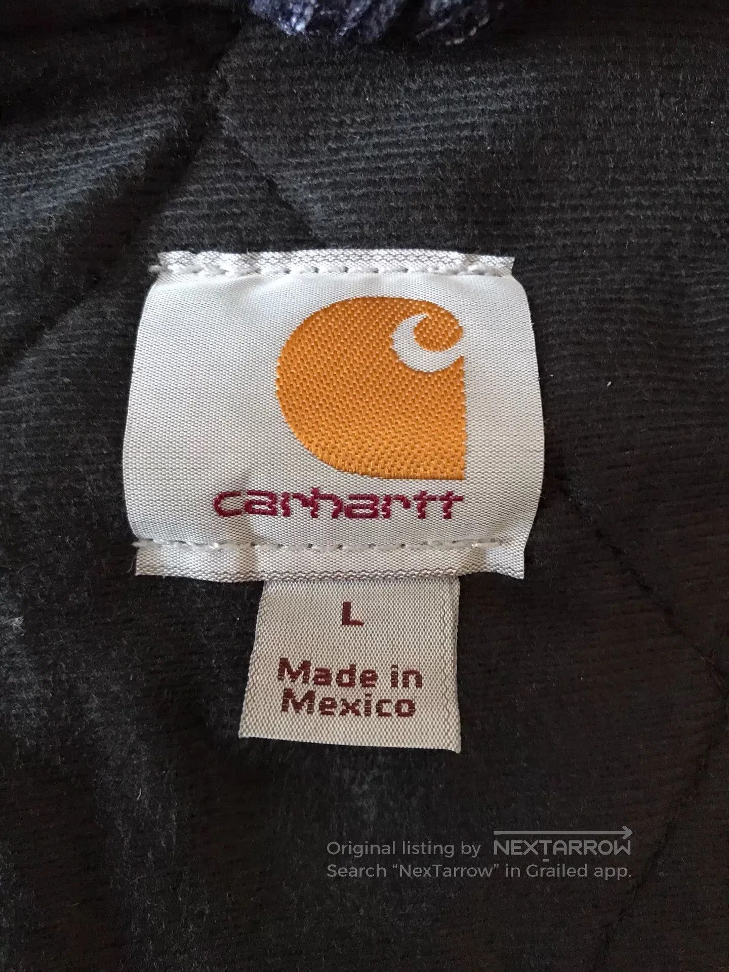 Carhartt Carhartt J130 Washed Canvas Hooded Jacket. Size US L / EU 52-54 / 3 - 7 Thumbnail