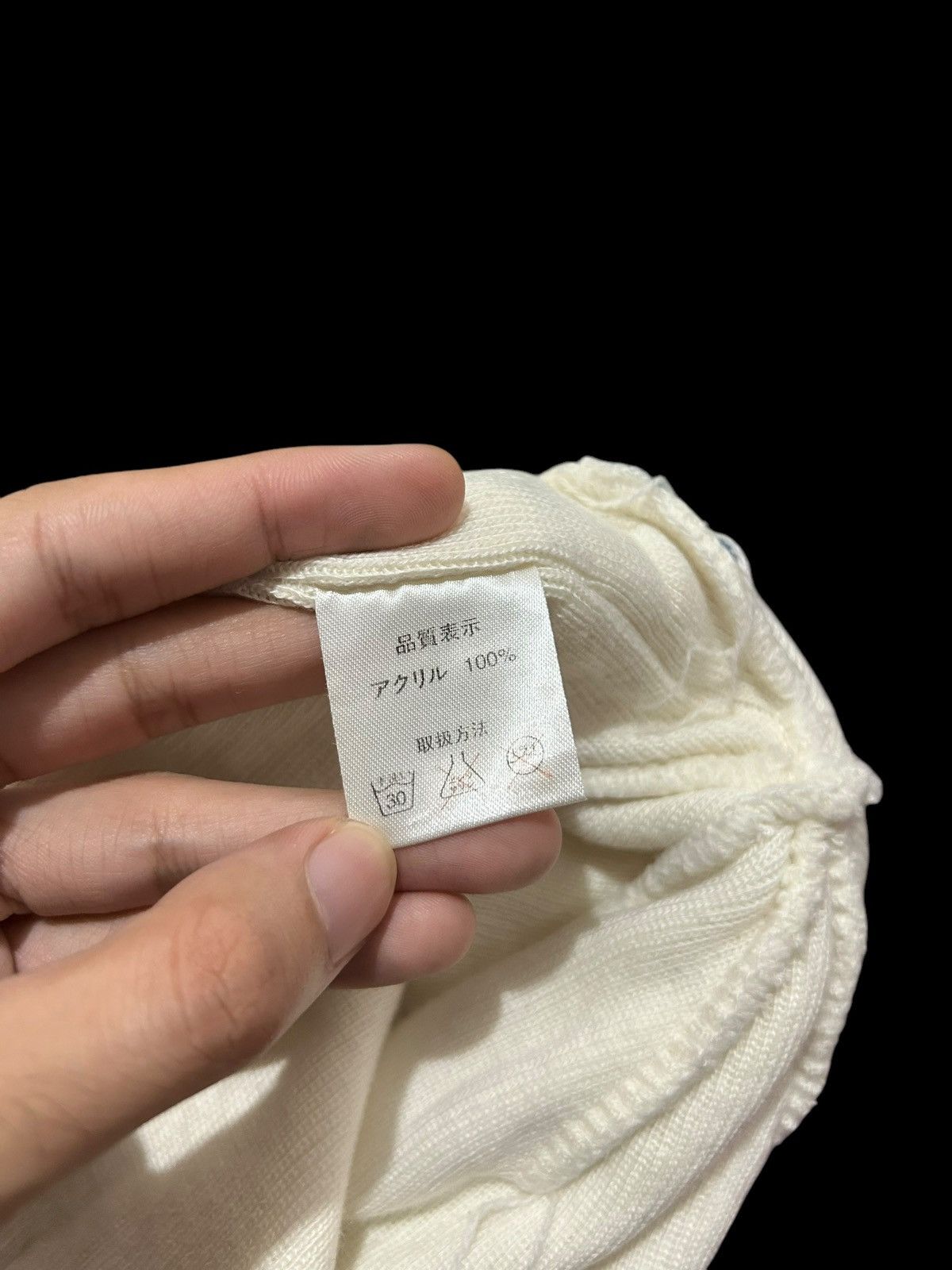 Japanese Brand × Kapital × Vintage Skull Japanese Punk Bondage Style Big Beanie Hats ☠️☠️ Size ONE SIZE - 11 Thumbnail